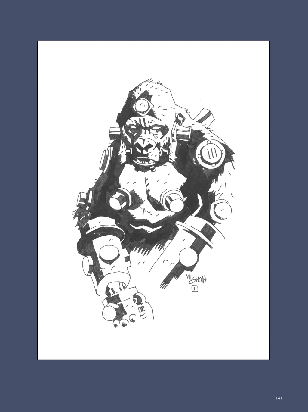 Read online The Art of Hellboy comic -  Issue # TPB - 142