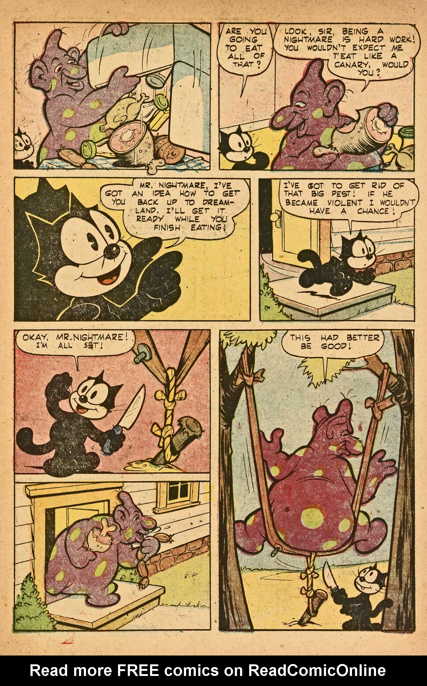 Read online Felix the Cat (1951) comic -  Issue #35 - 21