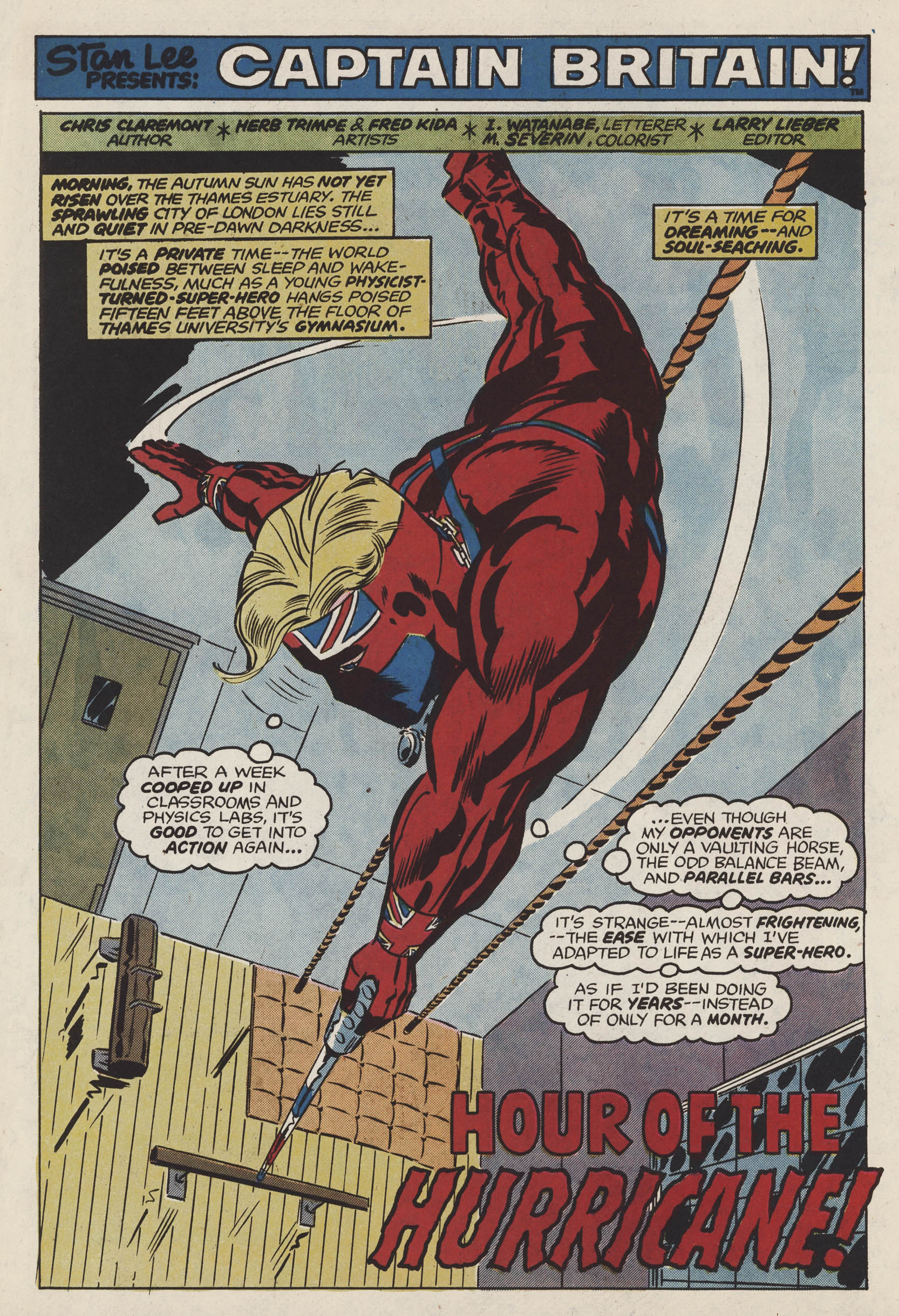 Read online Captain Britain (1976) comic -  Issue #4 - 2