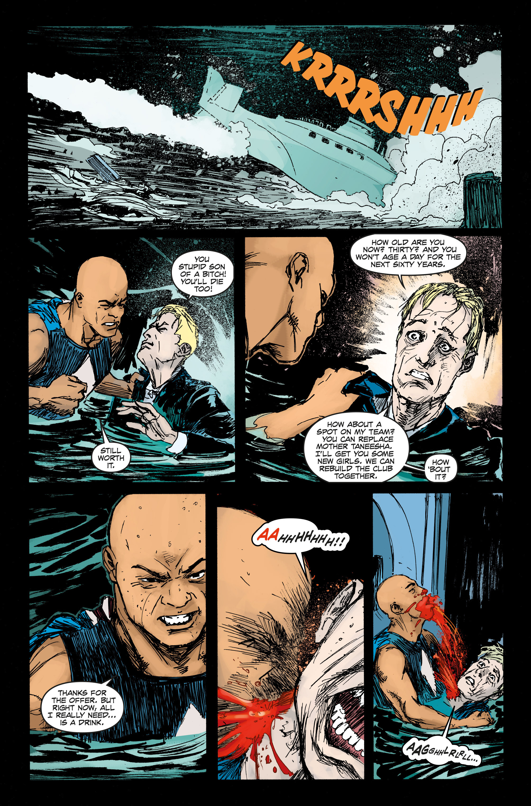 Read online Bloodthirsty: One Nation Under Water comic -  Issue #5 - 26