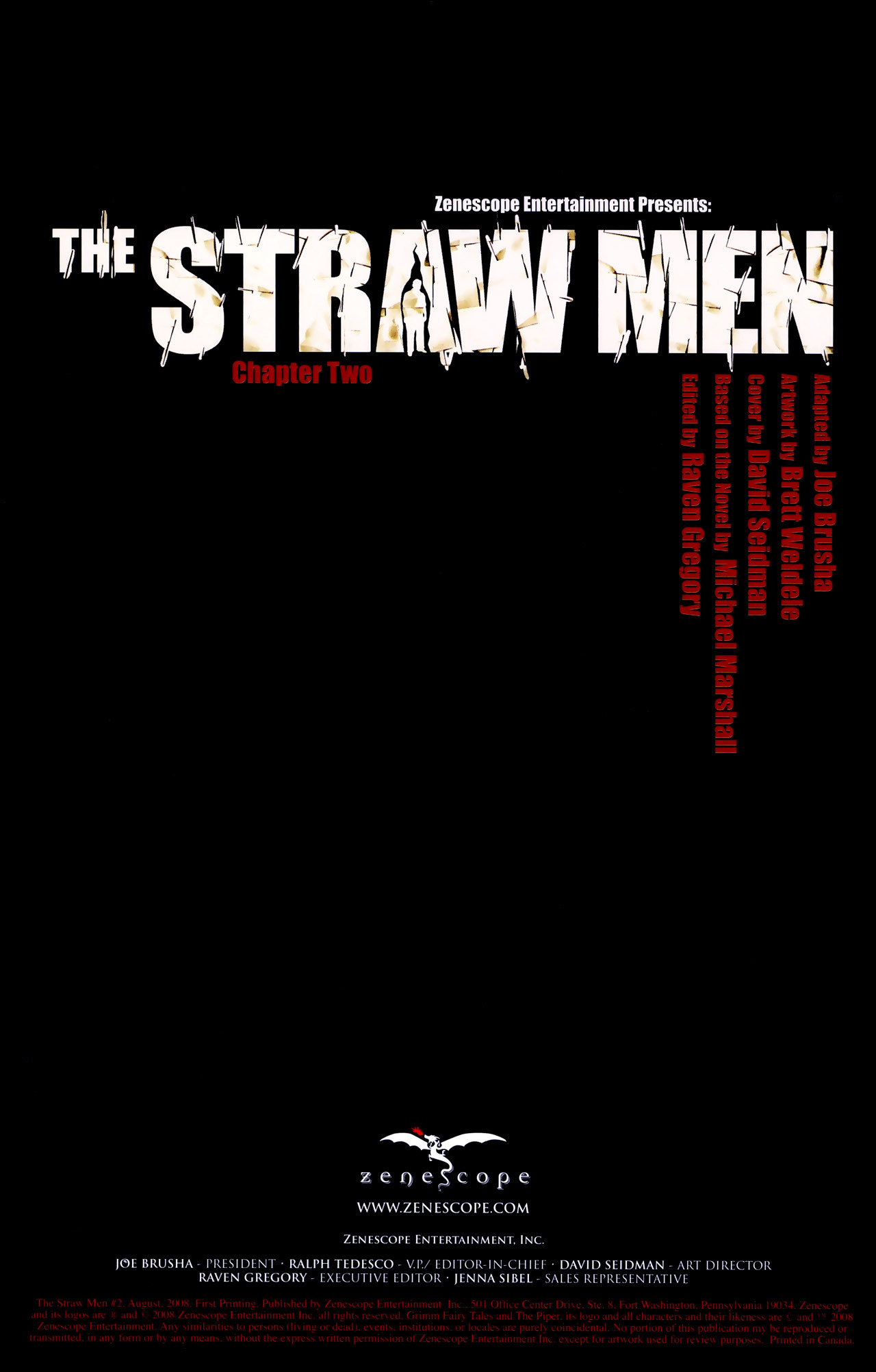 Read online The Straw Men comic -  Issue #2 - 2