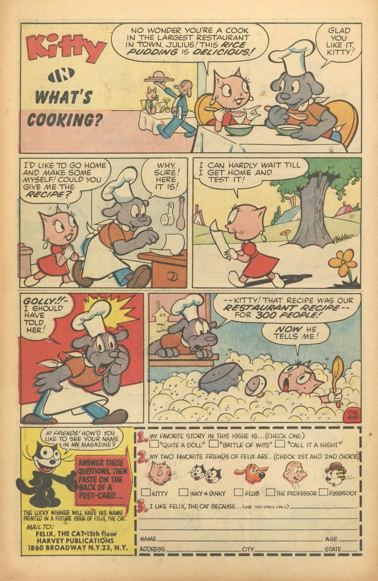 Read online Felix the Cat (1955) comic -  Issue #64 - 10