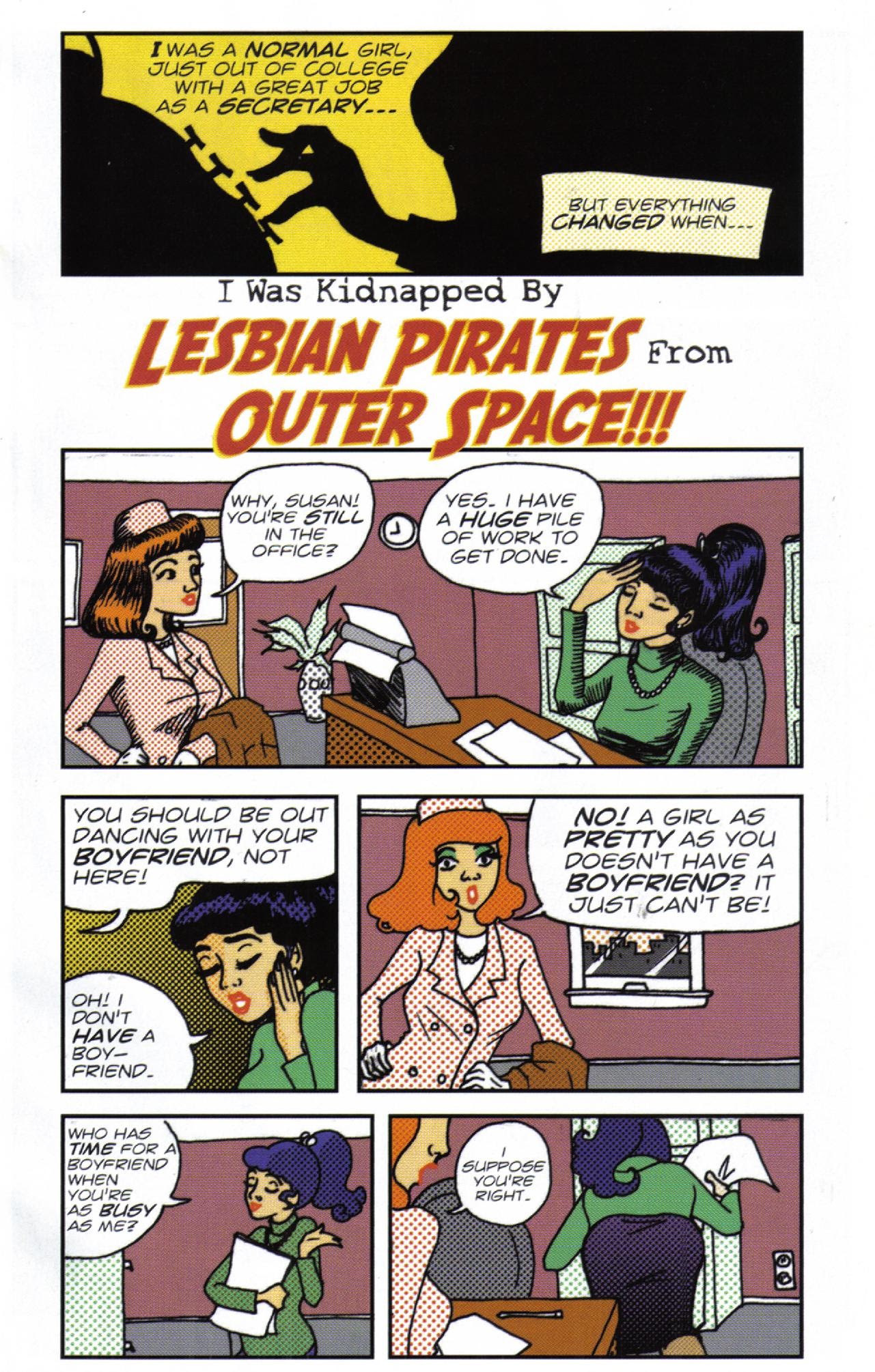 Read online I Was Kidnapped By Lesbian Pirates From Outer Space comic -  Issue #1 - 3