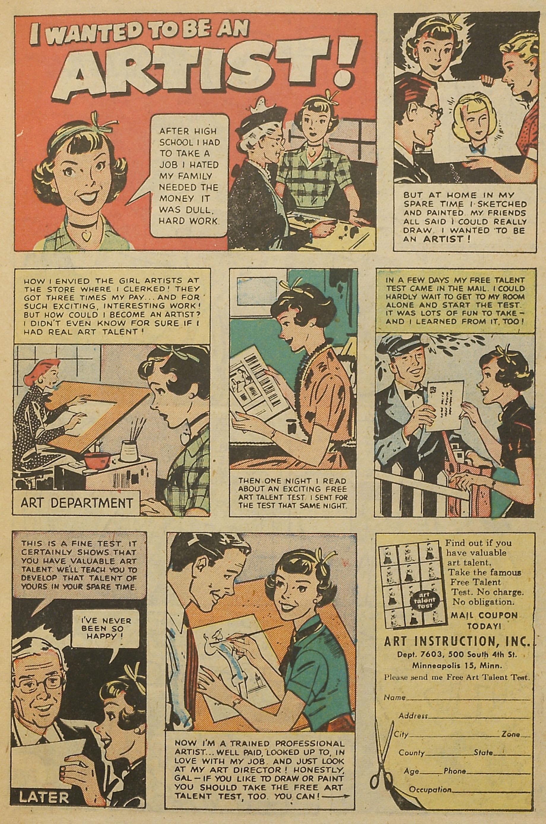 Read online Kathy (1949) comic -  Issue #16 - 11