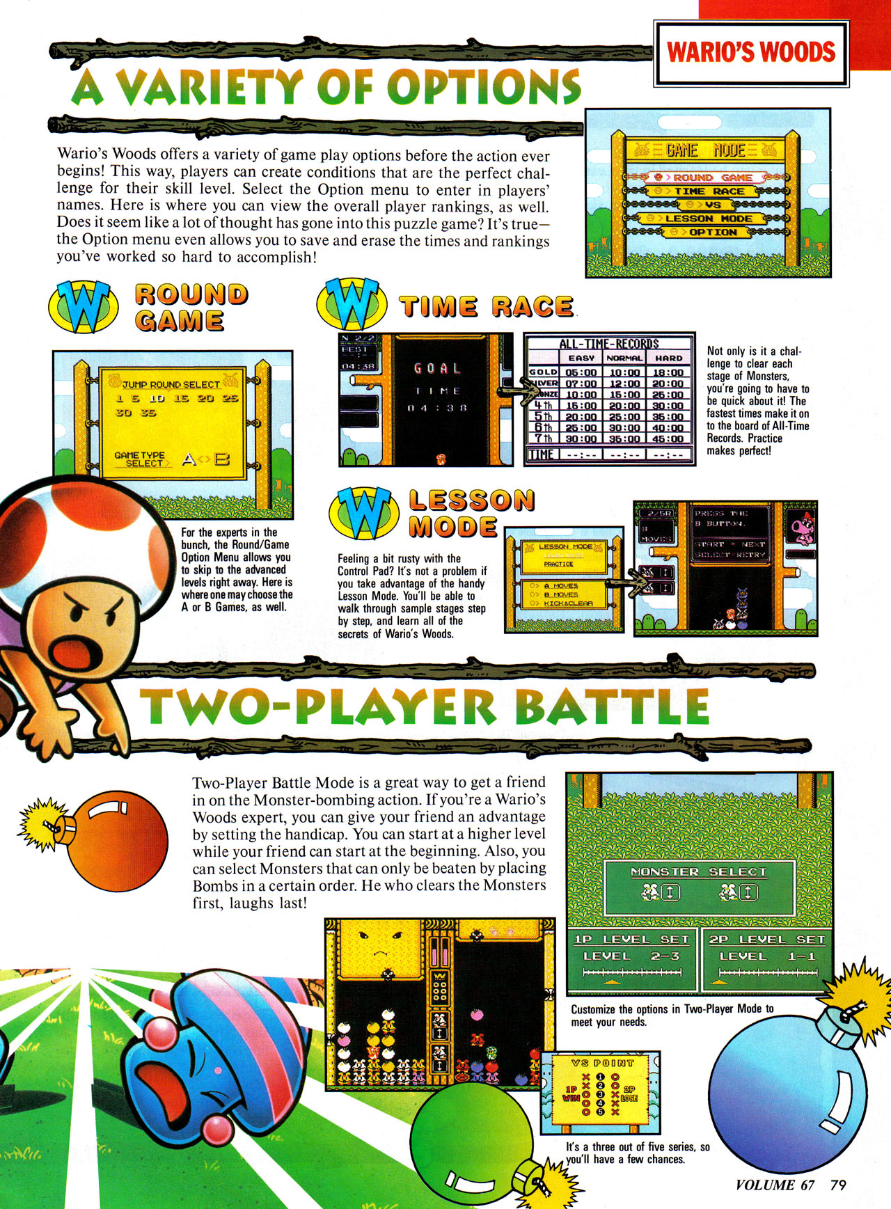 Read online Nintendo Power comic -  Issue #67 - 86