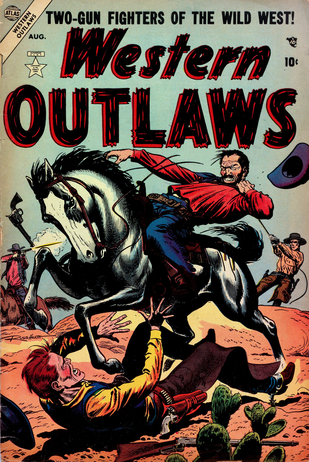 Read online Western Outlaws (1954) comic -  Issue #4 - 1