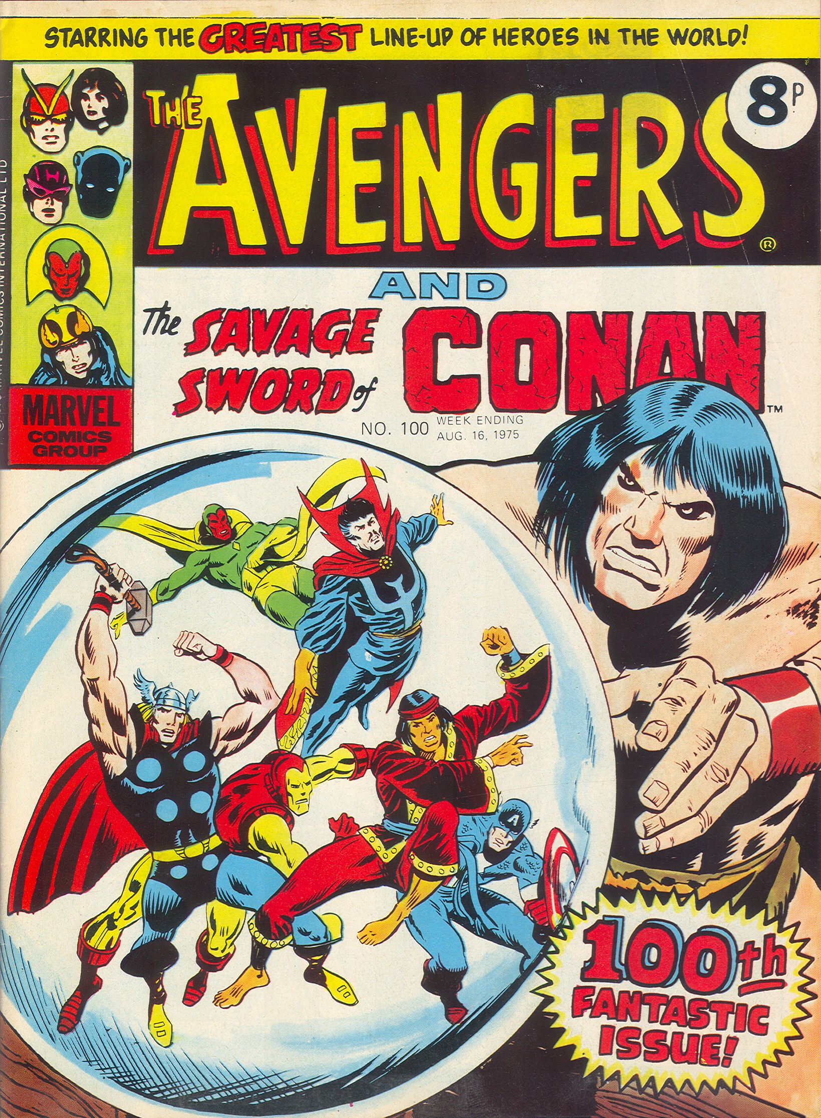 Read online The Avengers (1973) comic -  Issue #100 - 1