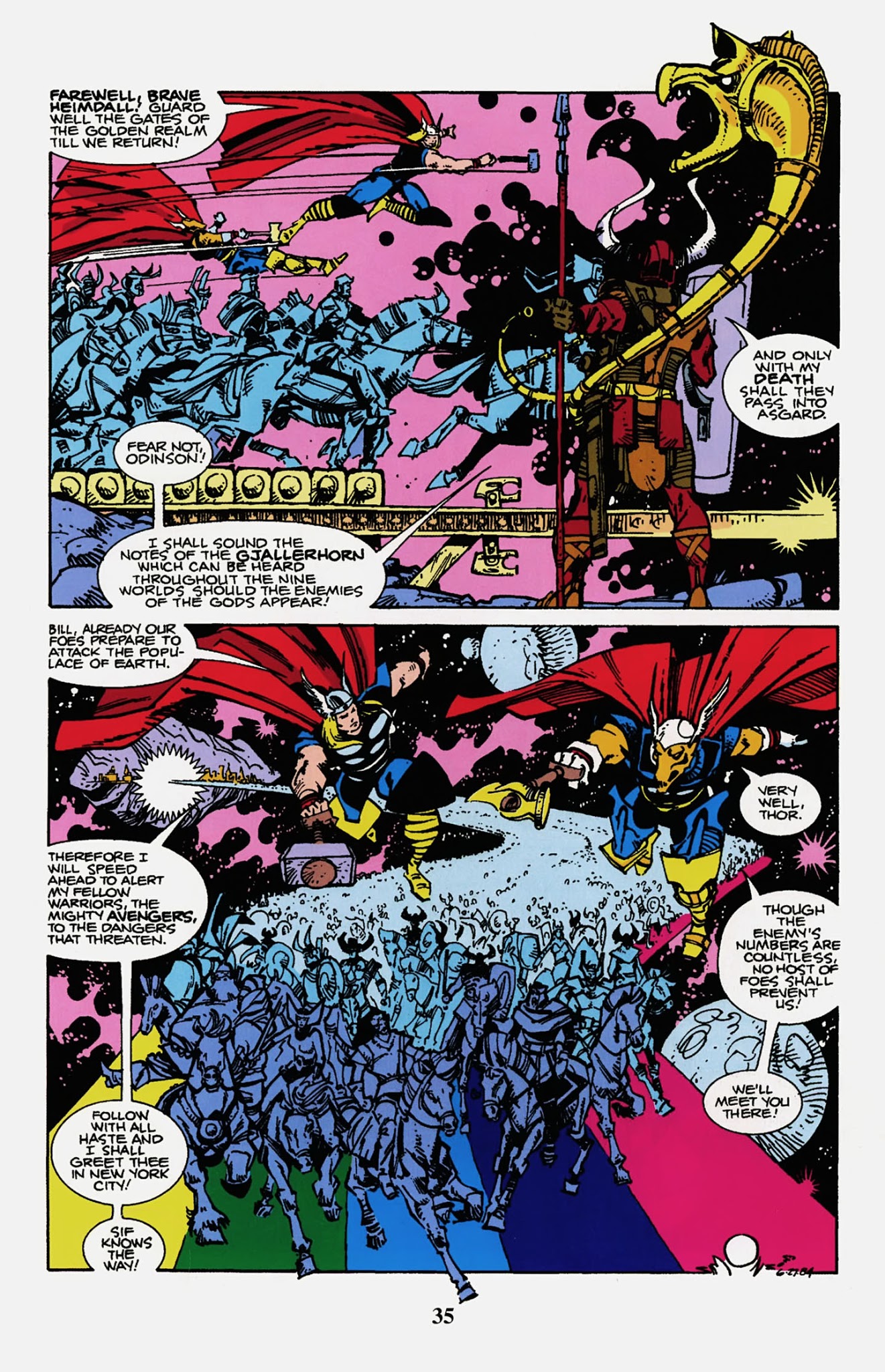 Read online Thor Visionaries: Walter Simonson comic -  Issue # TPB 2 - 37