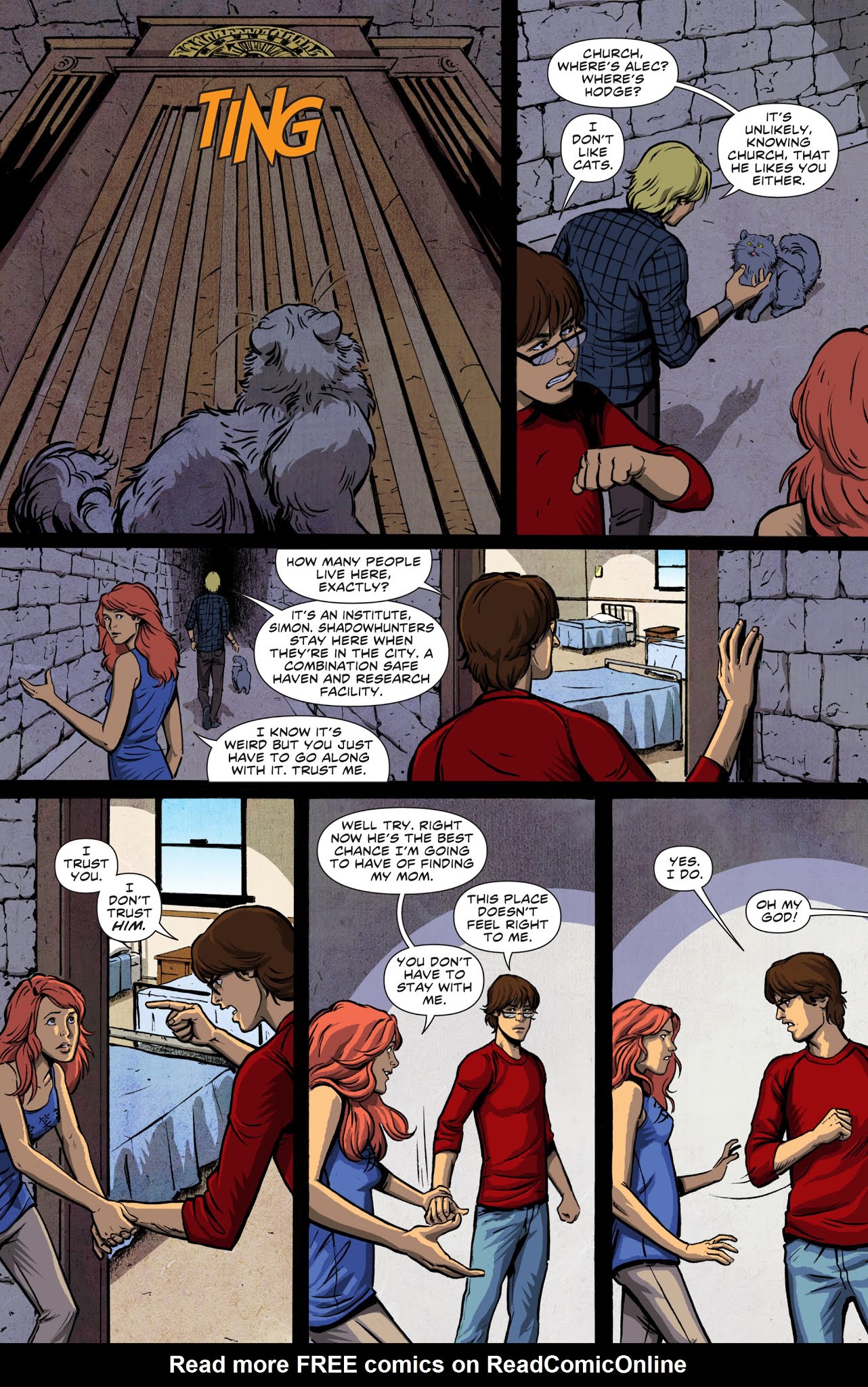 Read online The Mortal Instruments: City of Bones comic -  Issue #4 - 4