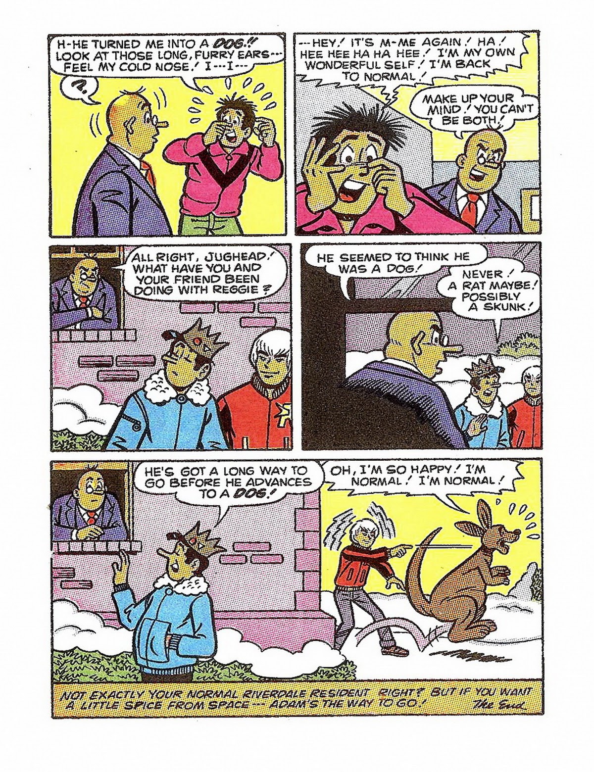 Read online Archie's Double Digest Magazine comic -  Issue #52 - 166