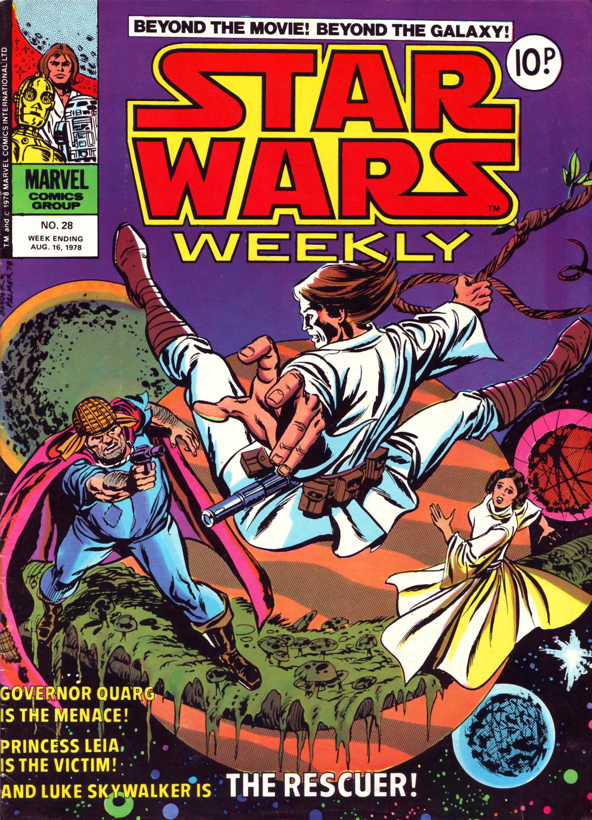 Read online Star Wars Weekly comic -  Issue #28 - 1