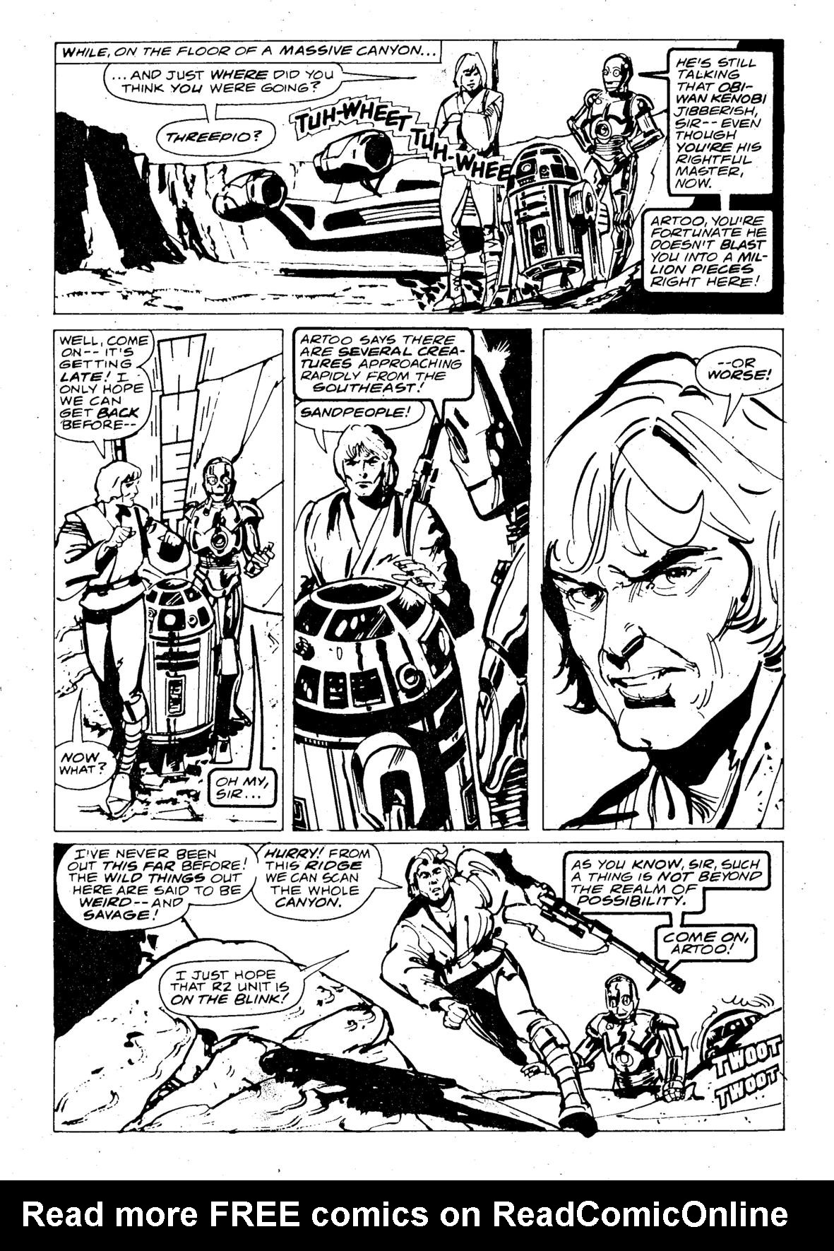 Read online Star Wars Weekly comic -  Issue #138 - 19