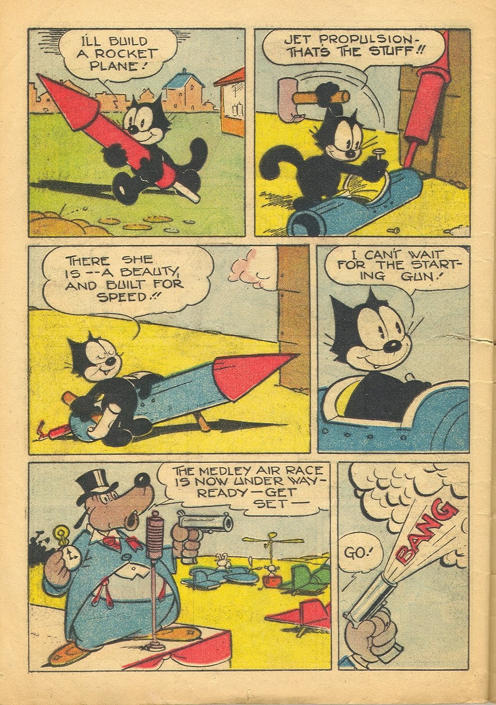Read online Felix the Cat (1948) comic -  Issue #6 - 36