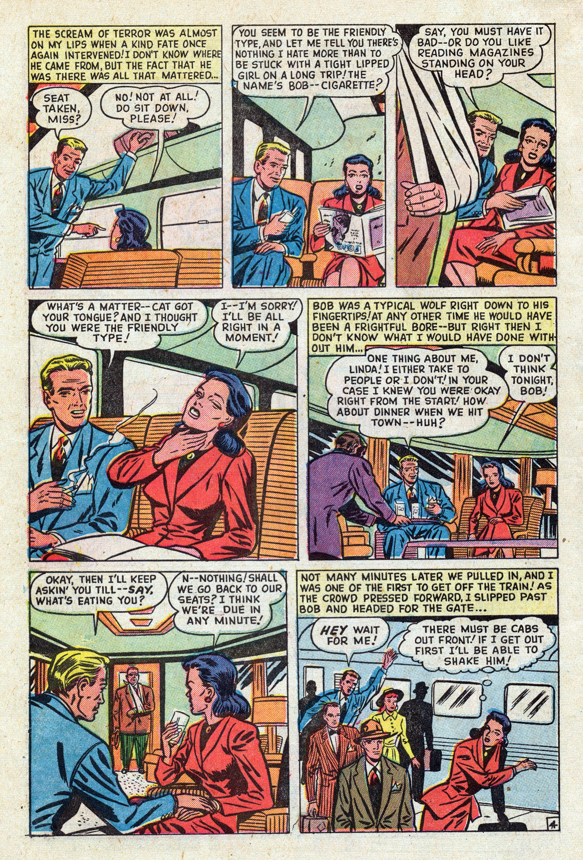 Read online Girl Comics (1949) comic -  Issue #5 - 6