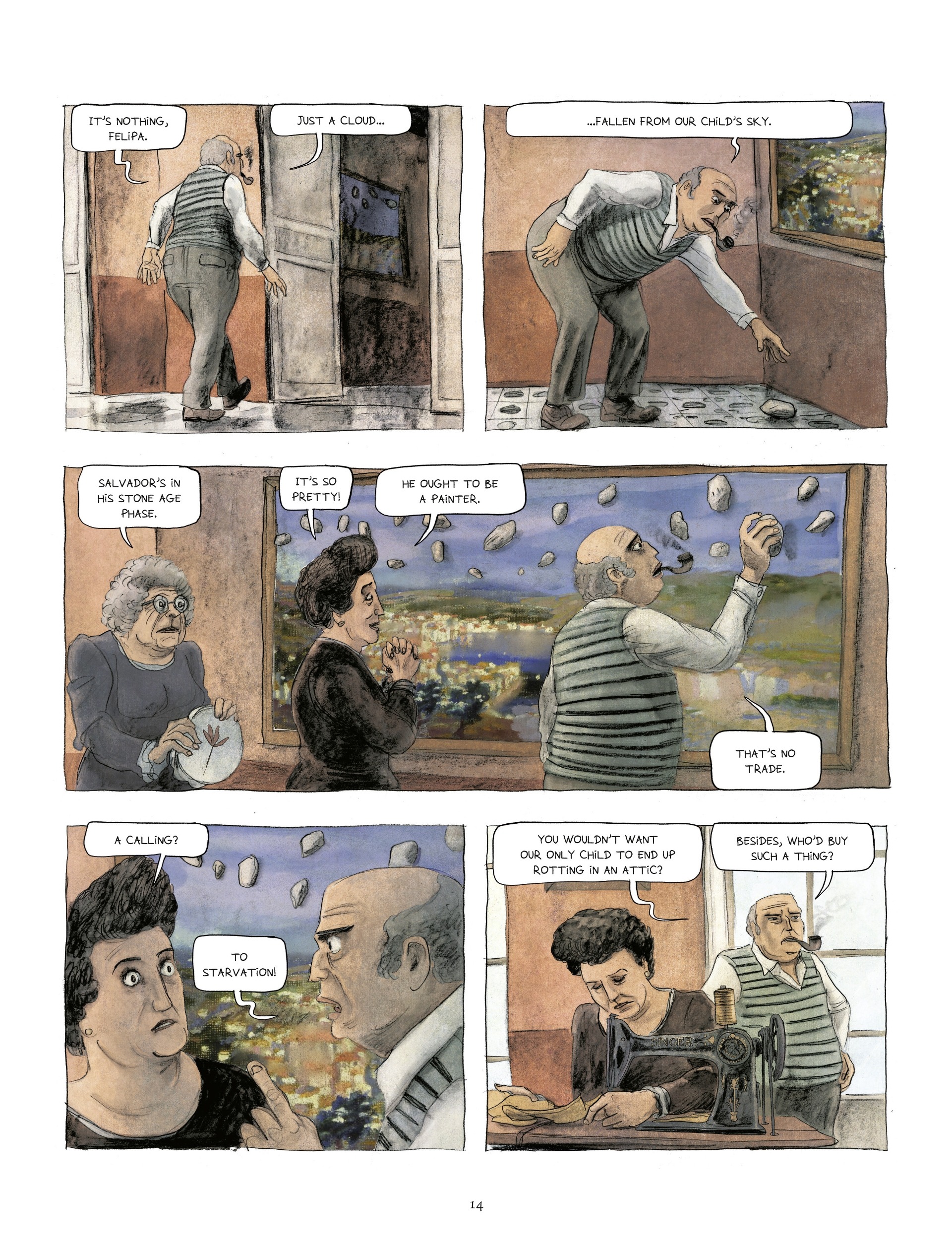 Read online Dalí: Before Gala comic -  Issue # TPB - 16