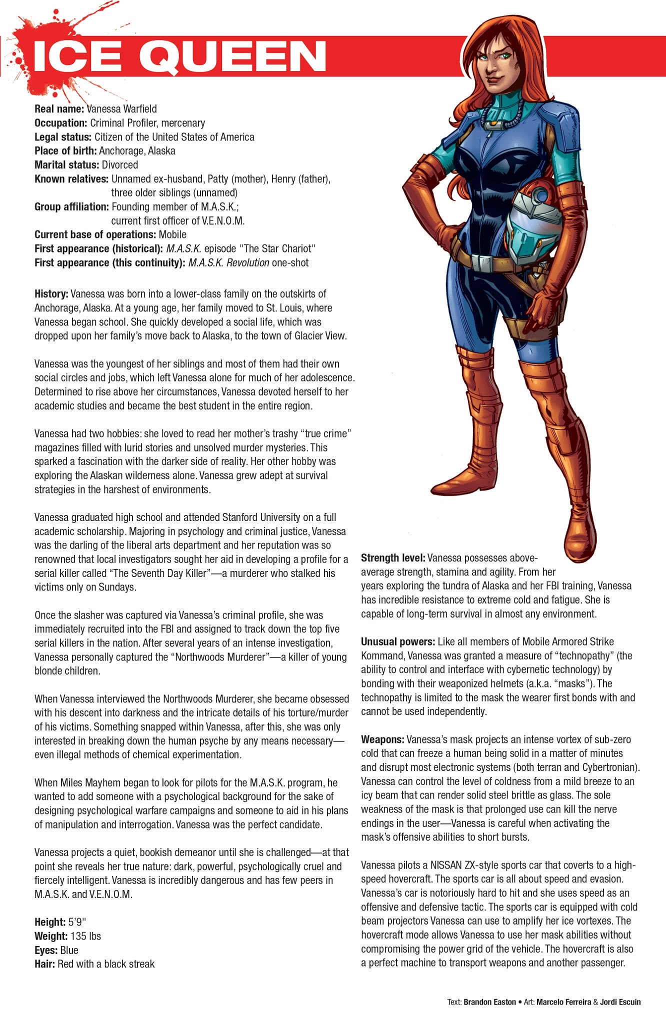 Read online Hasbro Heroes Sourcebook comic -  Issue #2 - 15