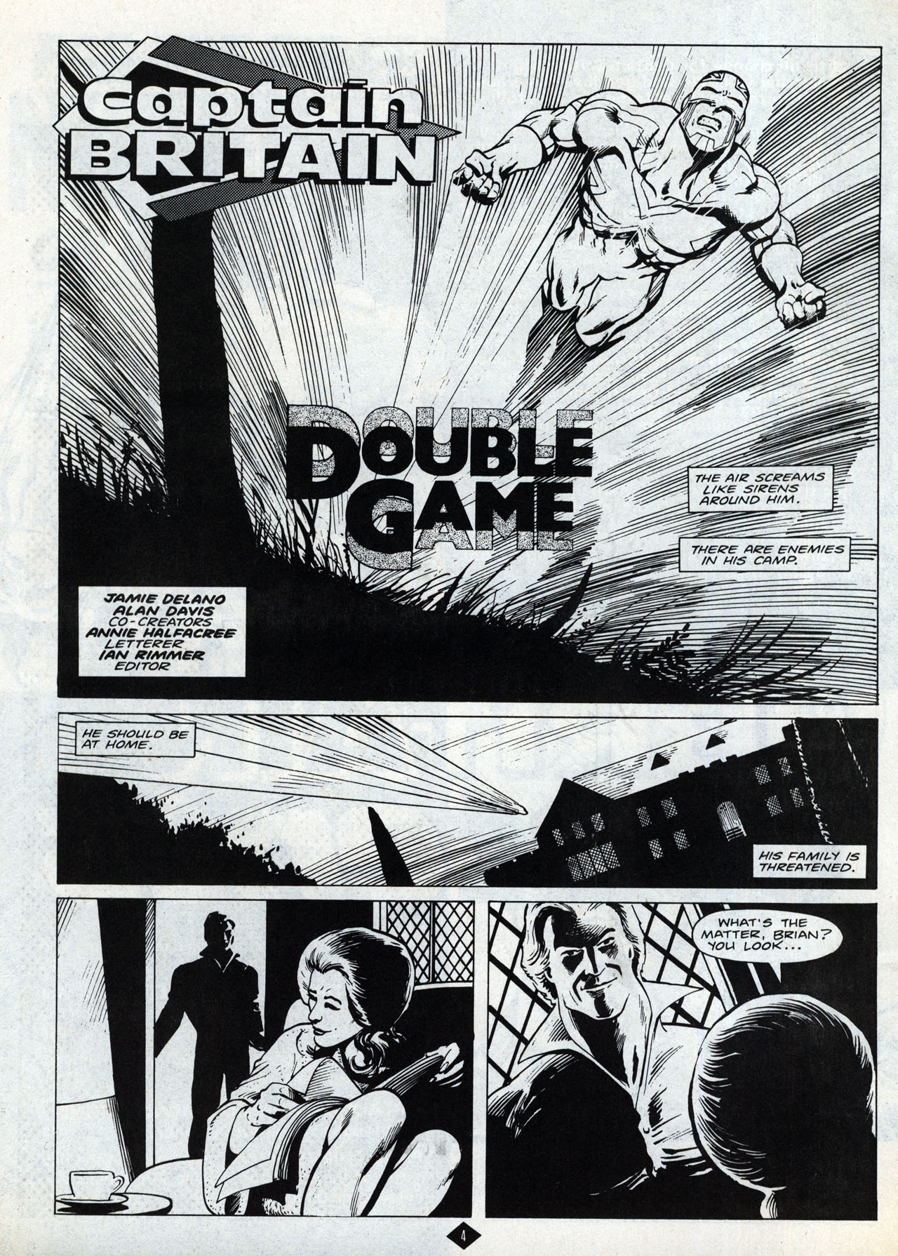 Read online Captain Britain (1985) comic -  Issue #5 - 4