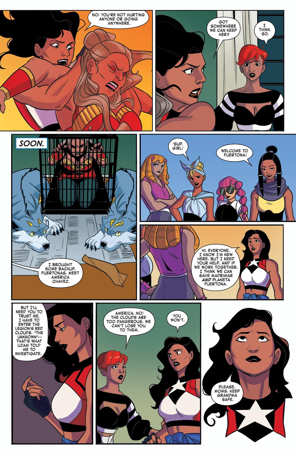 Read online Marvel-Verse (2020) comic -  Issue # America Chavez - 117