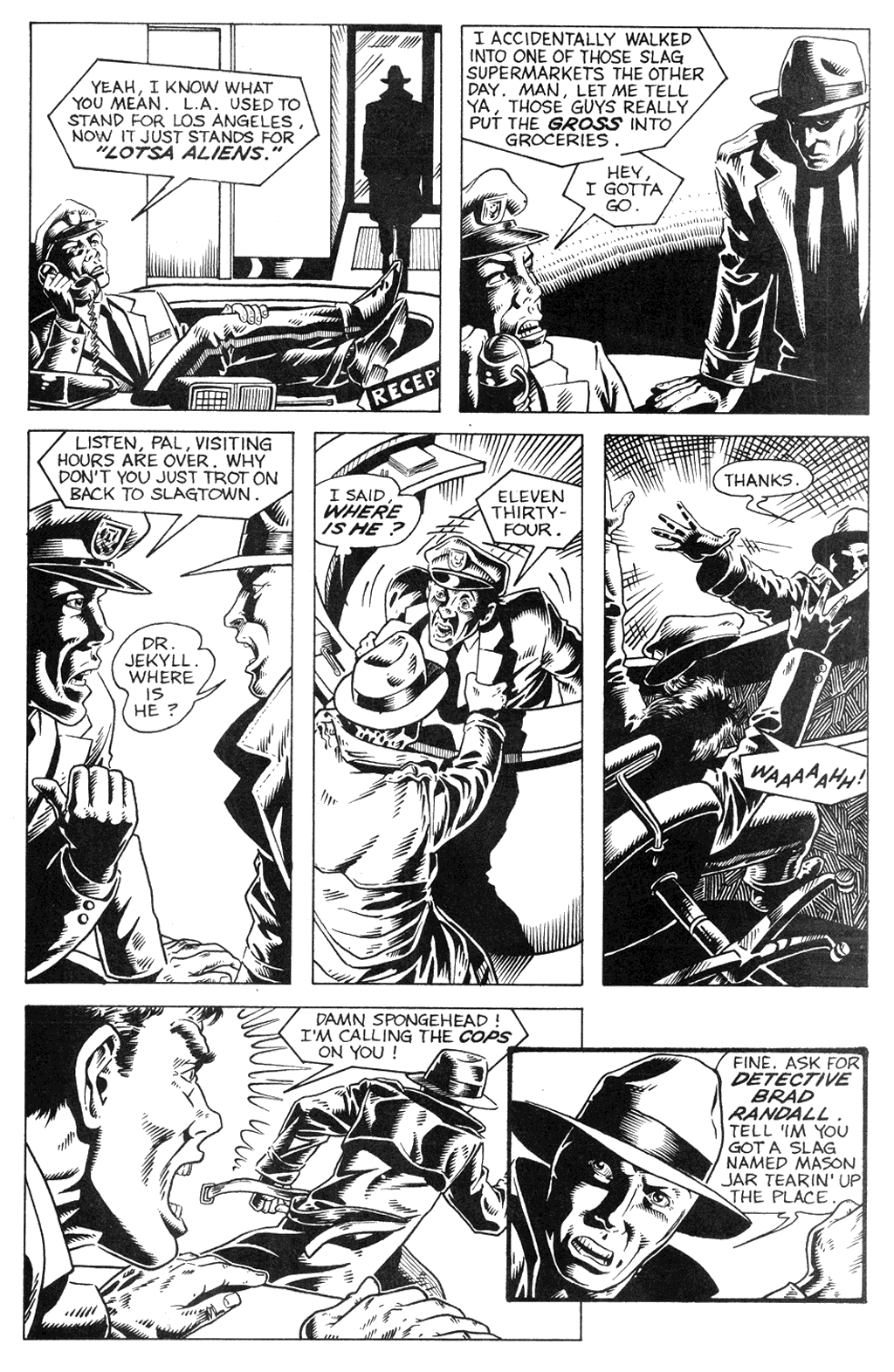 Read online Alien Nation: The Skin Trade comic -  Issue #4 - 6