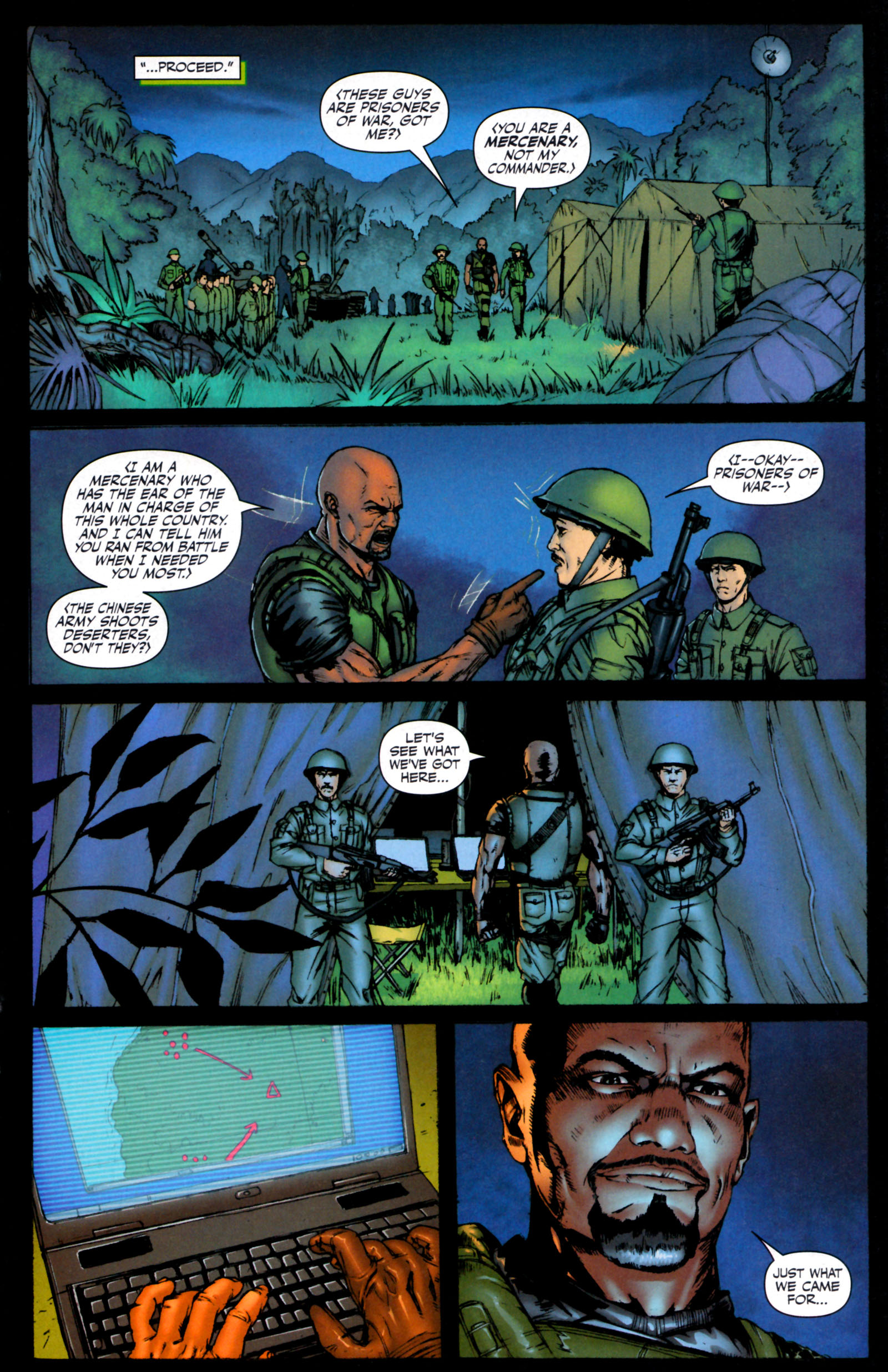 Read online Mercenaries comic -  Issue #2 - 8