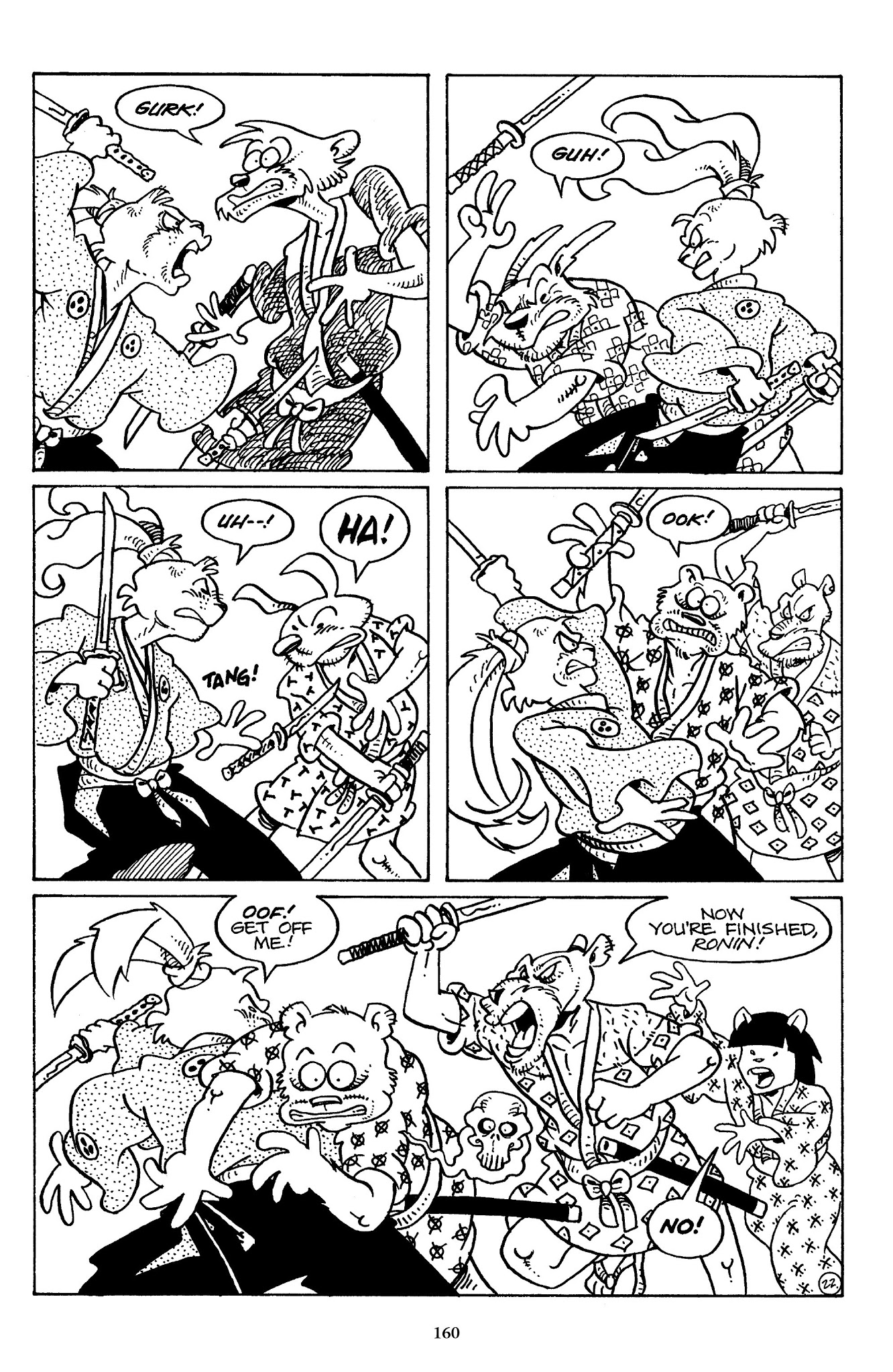 Read online The Usagi Yojimbo Saga comic -  Issue # TPB 7 - 156