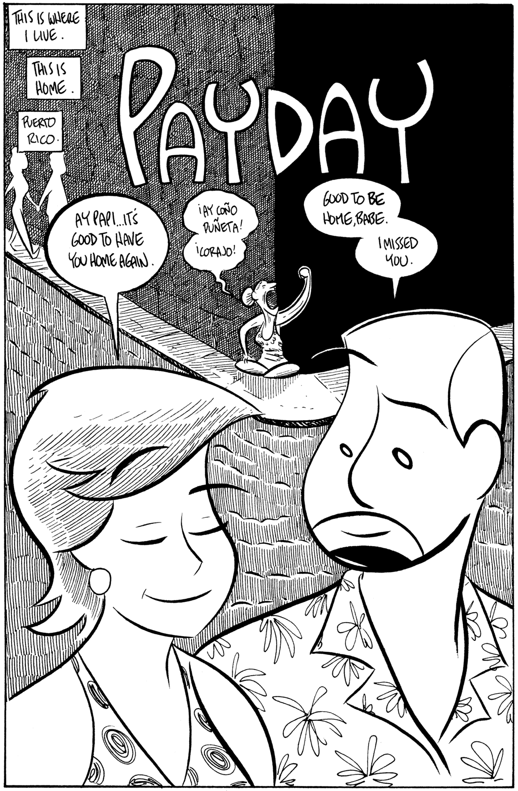 Read online True Story, Swear to God comic -  Issue #1 - 4