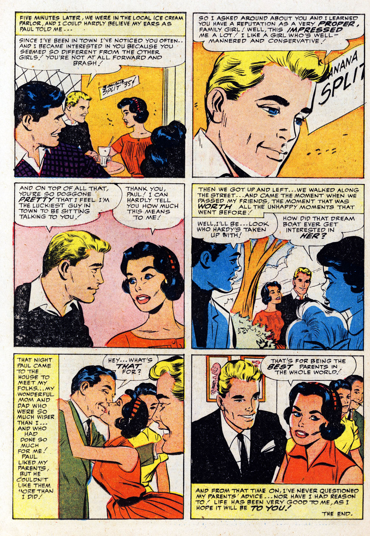 Read online Teen-Age Romance comic -  Issue #78 - 18