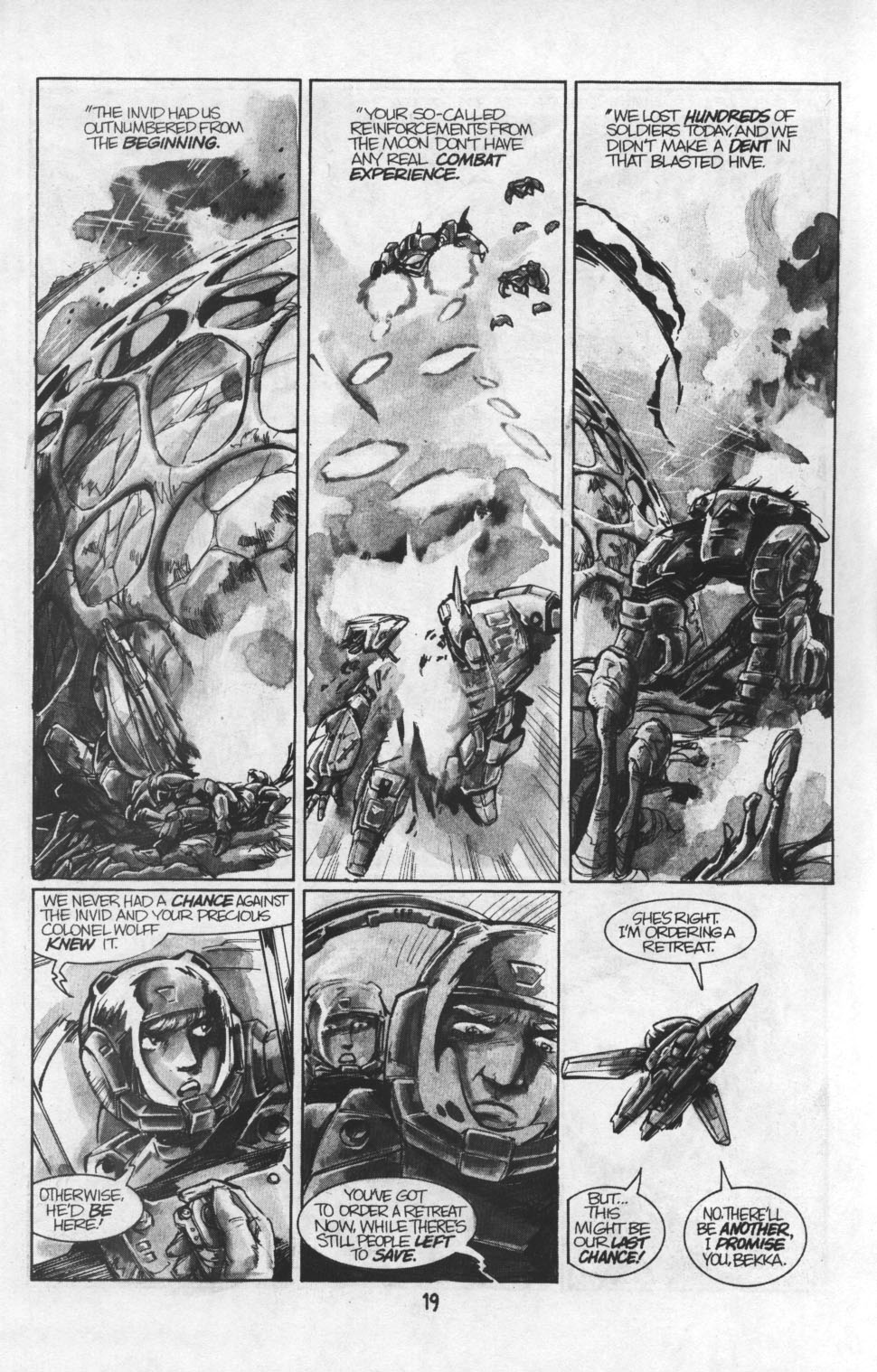 Read online Robotech: Invid War comic -  Issue #4 - 21