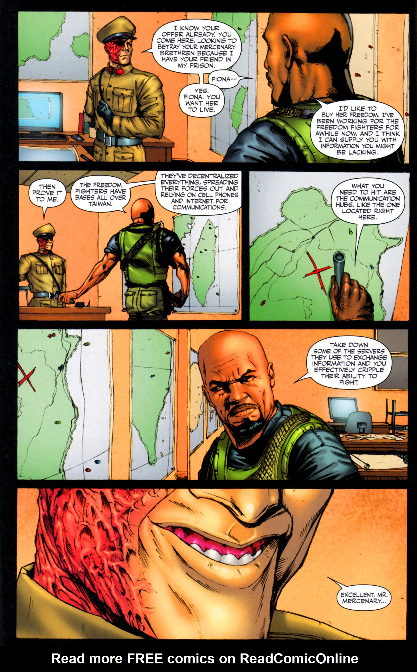 Read online Mercenaries comic -  Issue #2 - 5