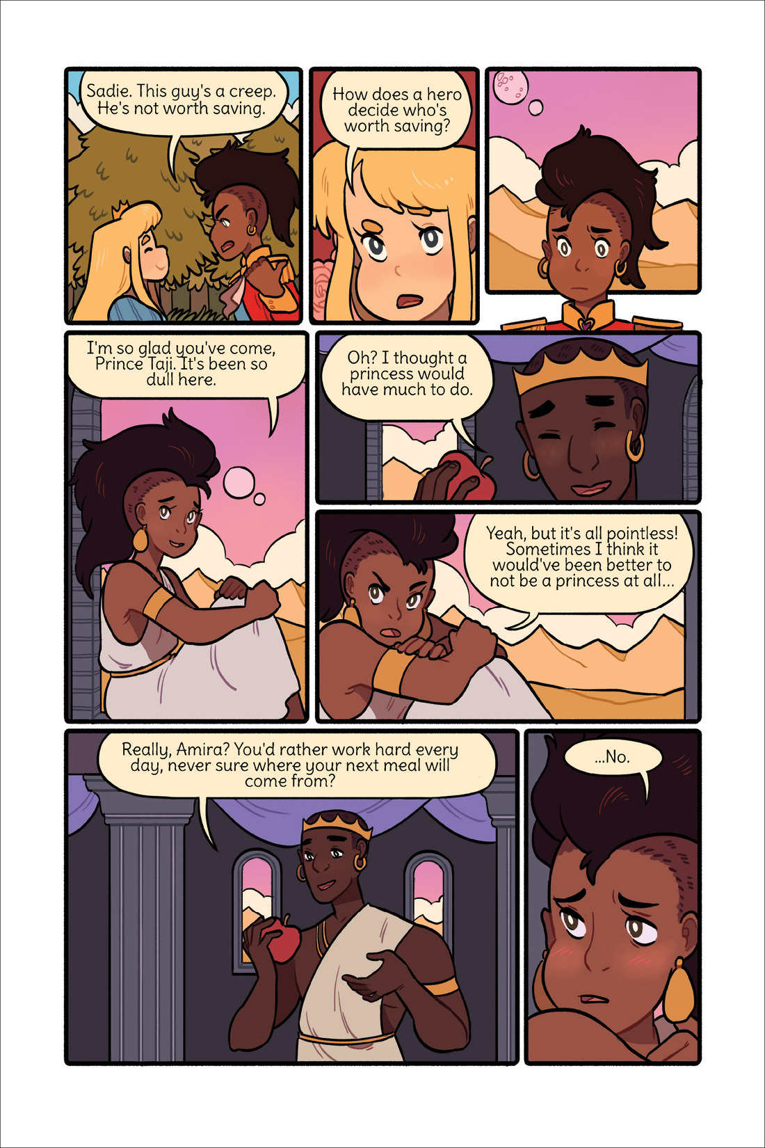 Read online Princess Princess Ever After comic -  Issue # Full - 17