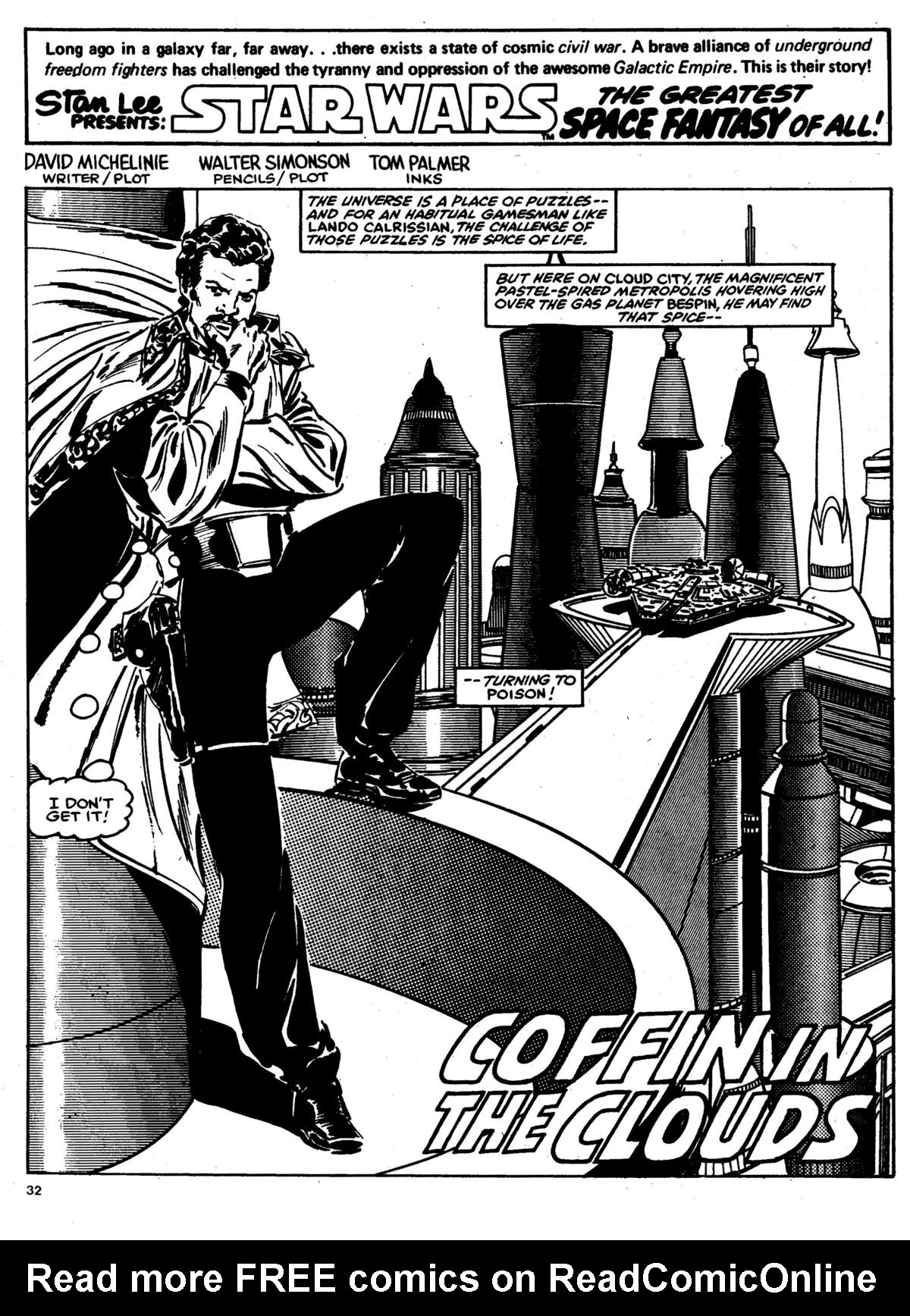 Read online Star Wars Weekly comic -  Issue #154 - 32