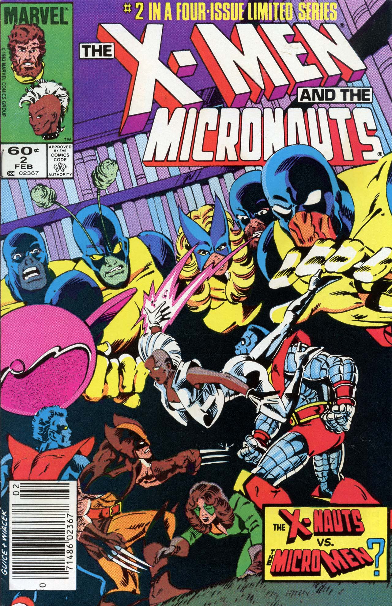 Read online The X-Men and the Micronauts comic -  Issue #2 - 1