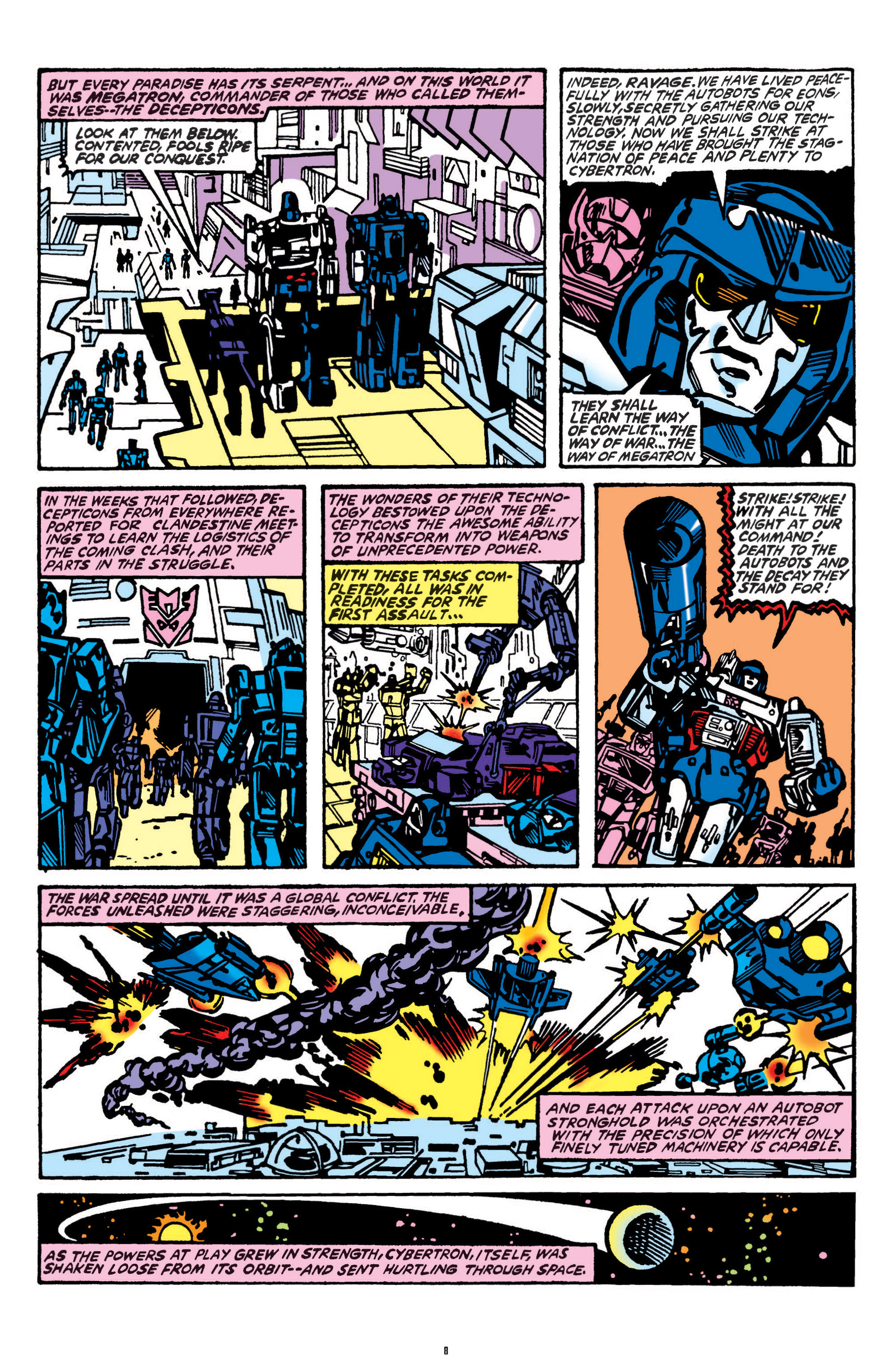 Read online The Transformers Classics comic -  Issue # TPB 1 - 9