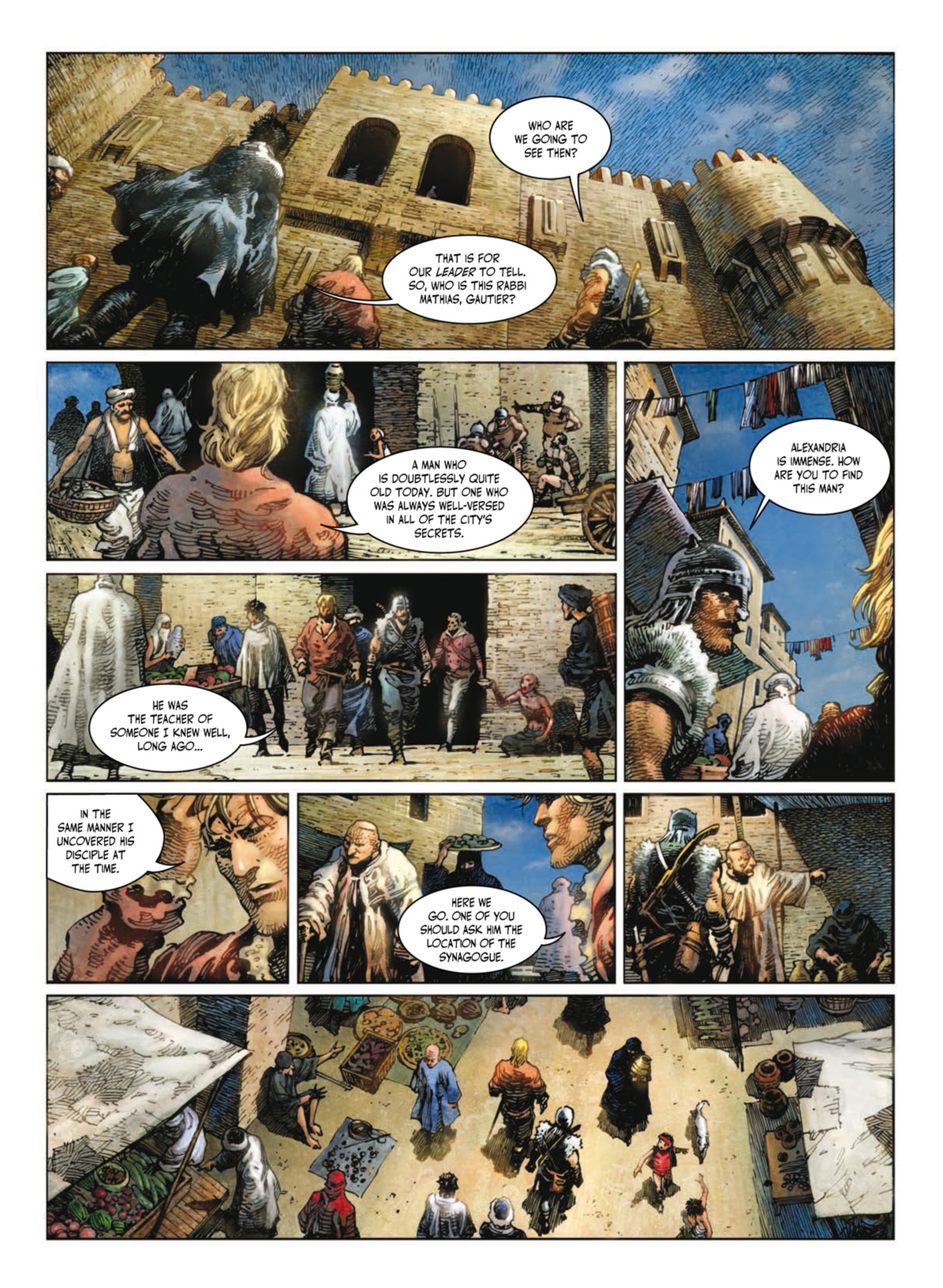 Read online Crusades comic -  Issue #2 - 32