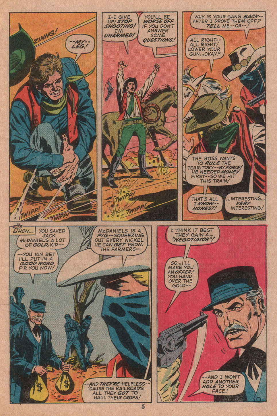 Read online The Outlaw Kid (1970) comic -  Issue #12 - 7