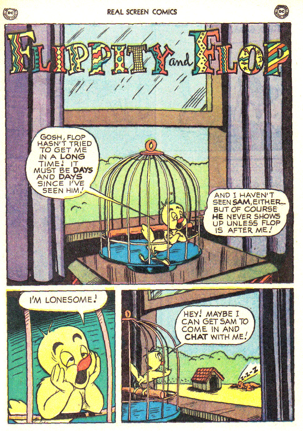 Read online Real Screen Comics comic -  Issue #32 - 31
