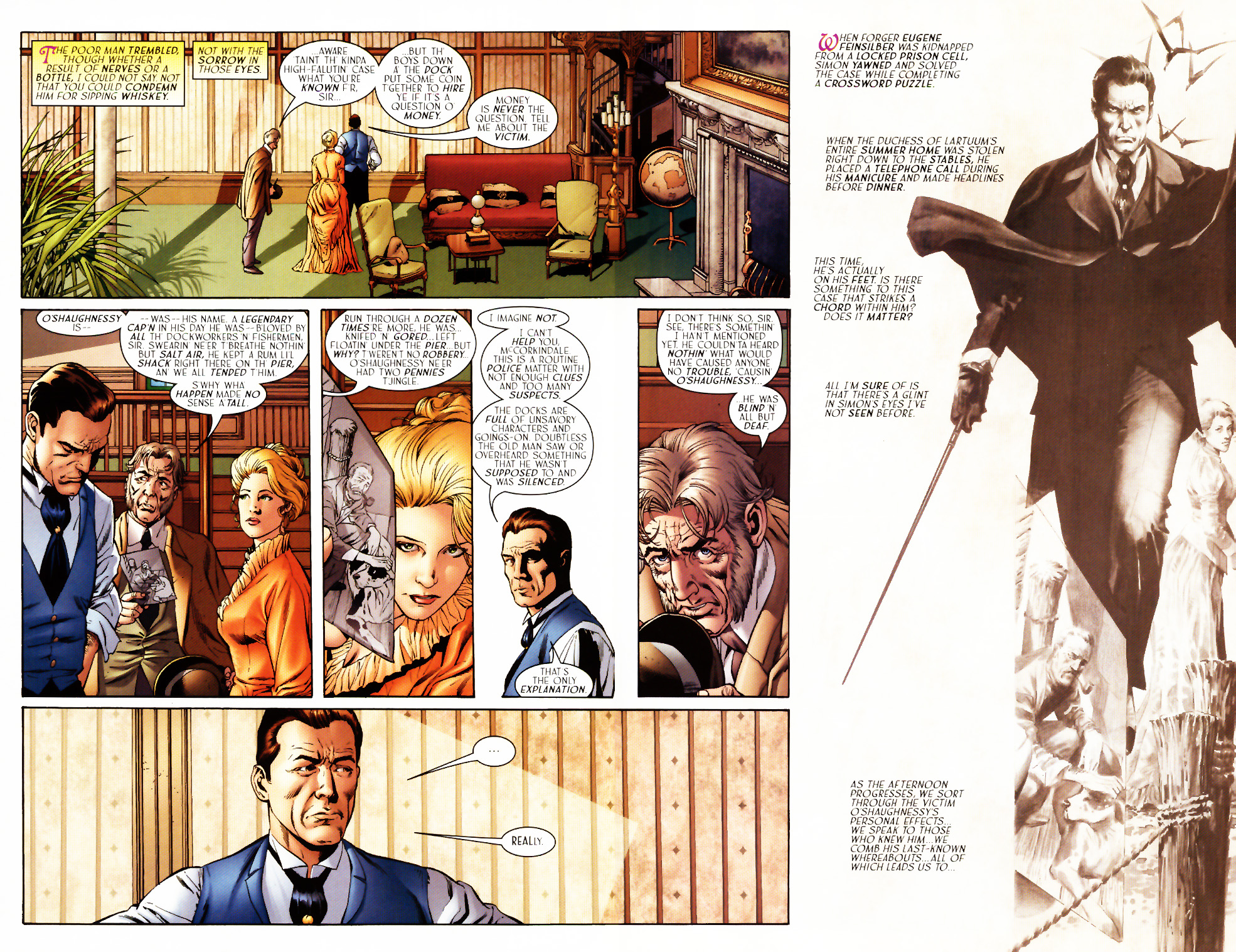 Read online Ruse comic -  Issue #1 - 16