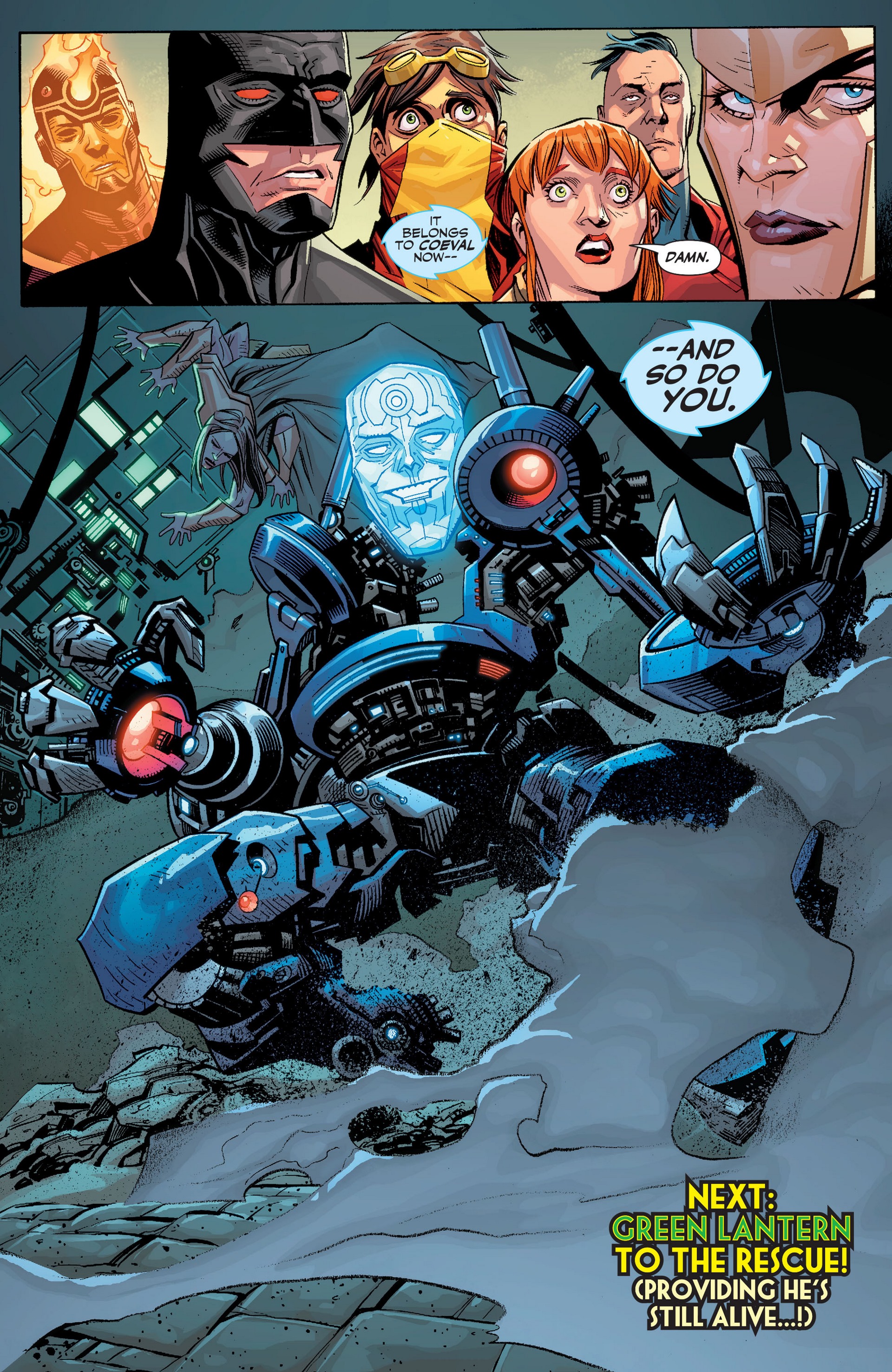 Read online Justice League 3000 comic -  Issue #5 - 21