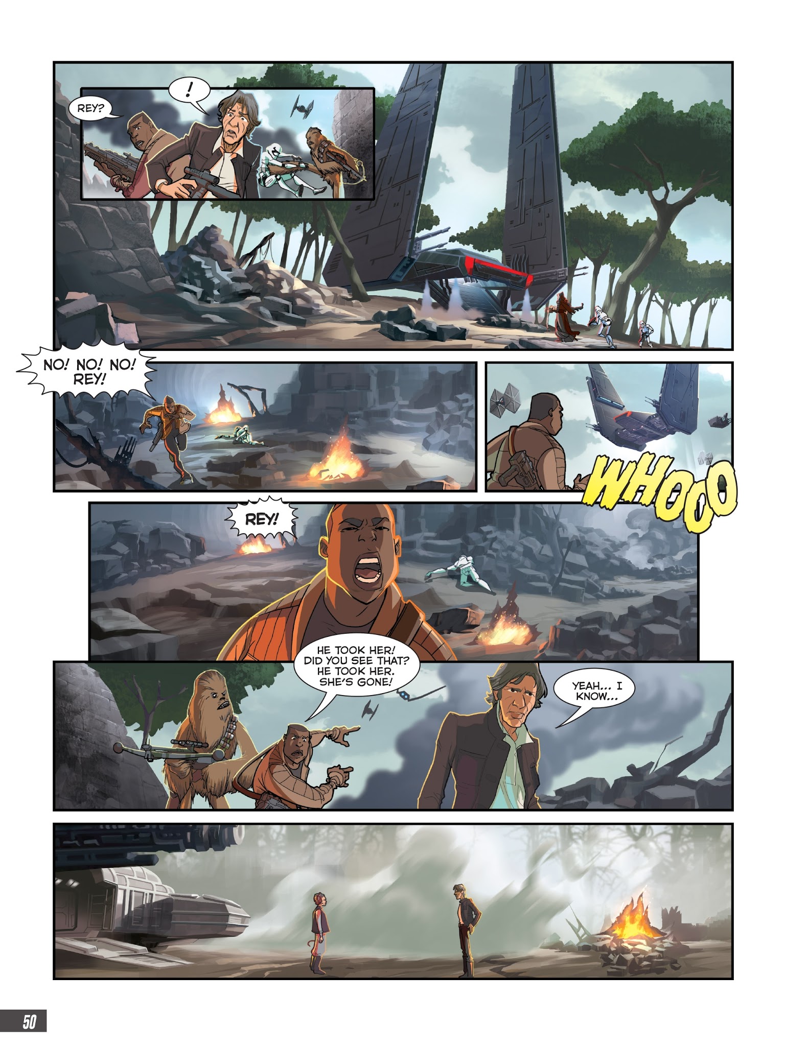 Read online Star Wars: The Force Awakens Graphic Novel Adaptation comic -  Issue # Full - 49