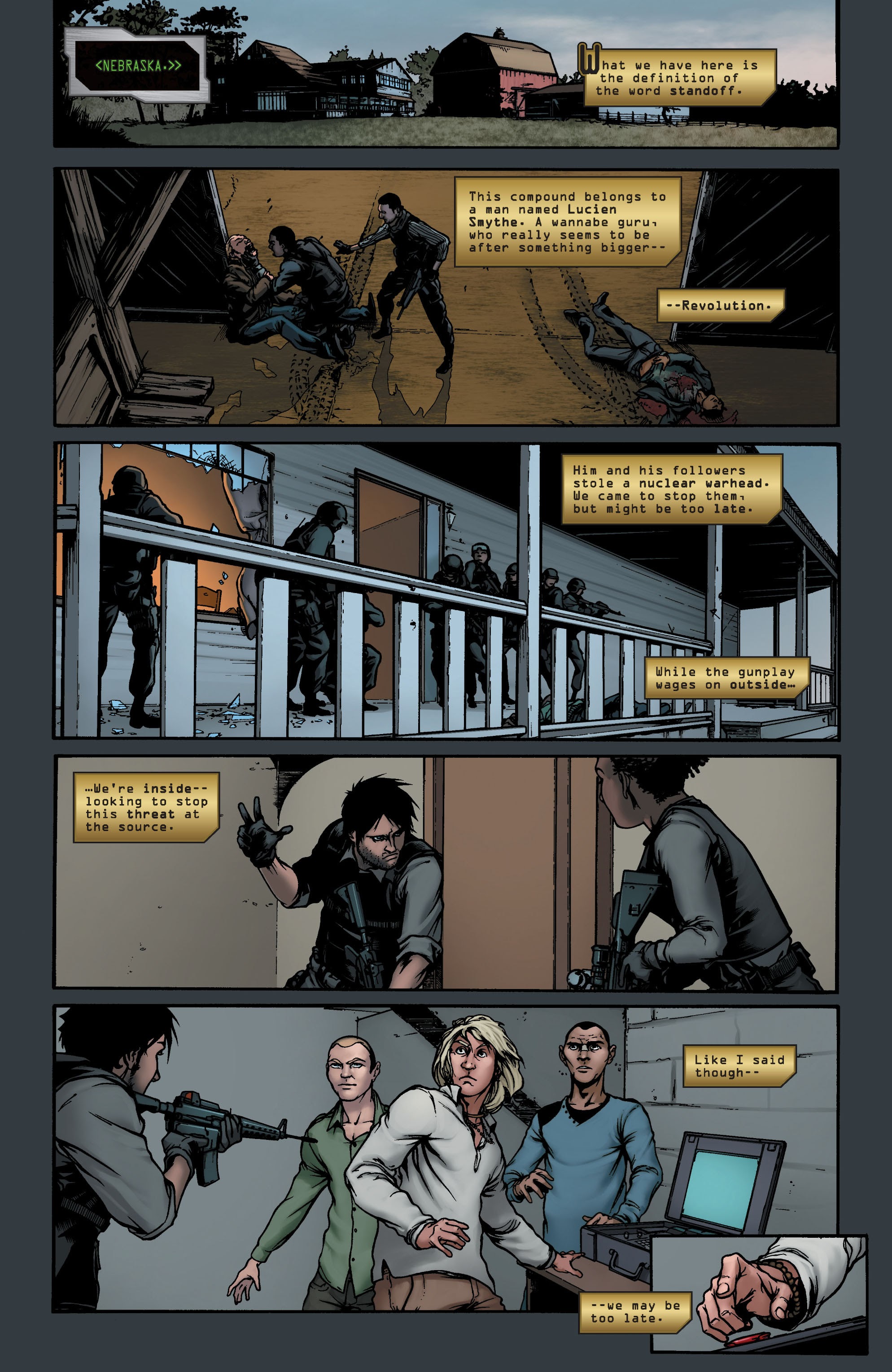 Read online Mindfield comic -  Issue #6 - 4