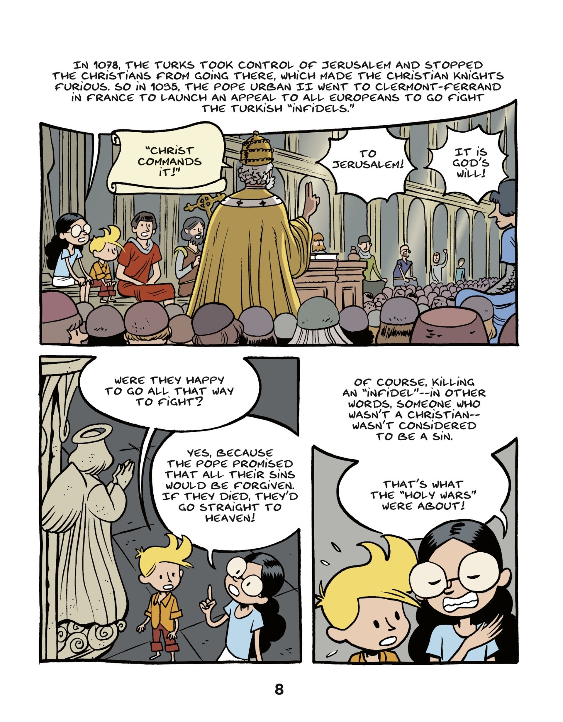 Read online On The History Trail With Ariane & Nino comic -  Issue #3 - 8