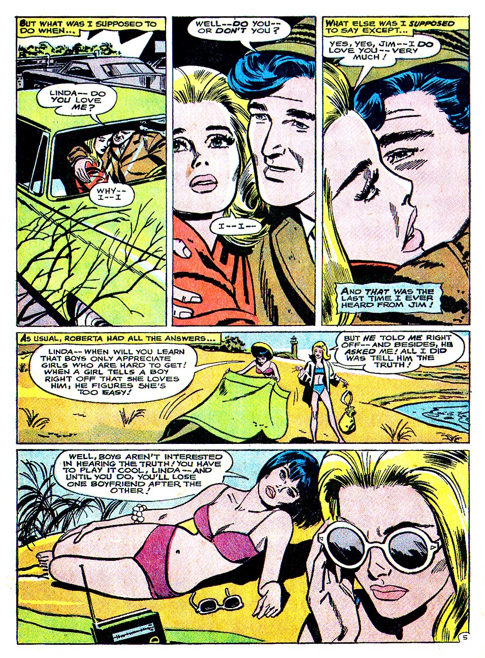 Read online Young Love (1963) comic -  Issue #58 - 27
