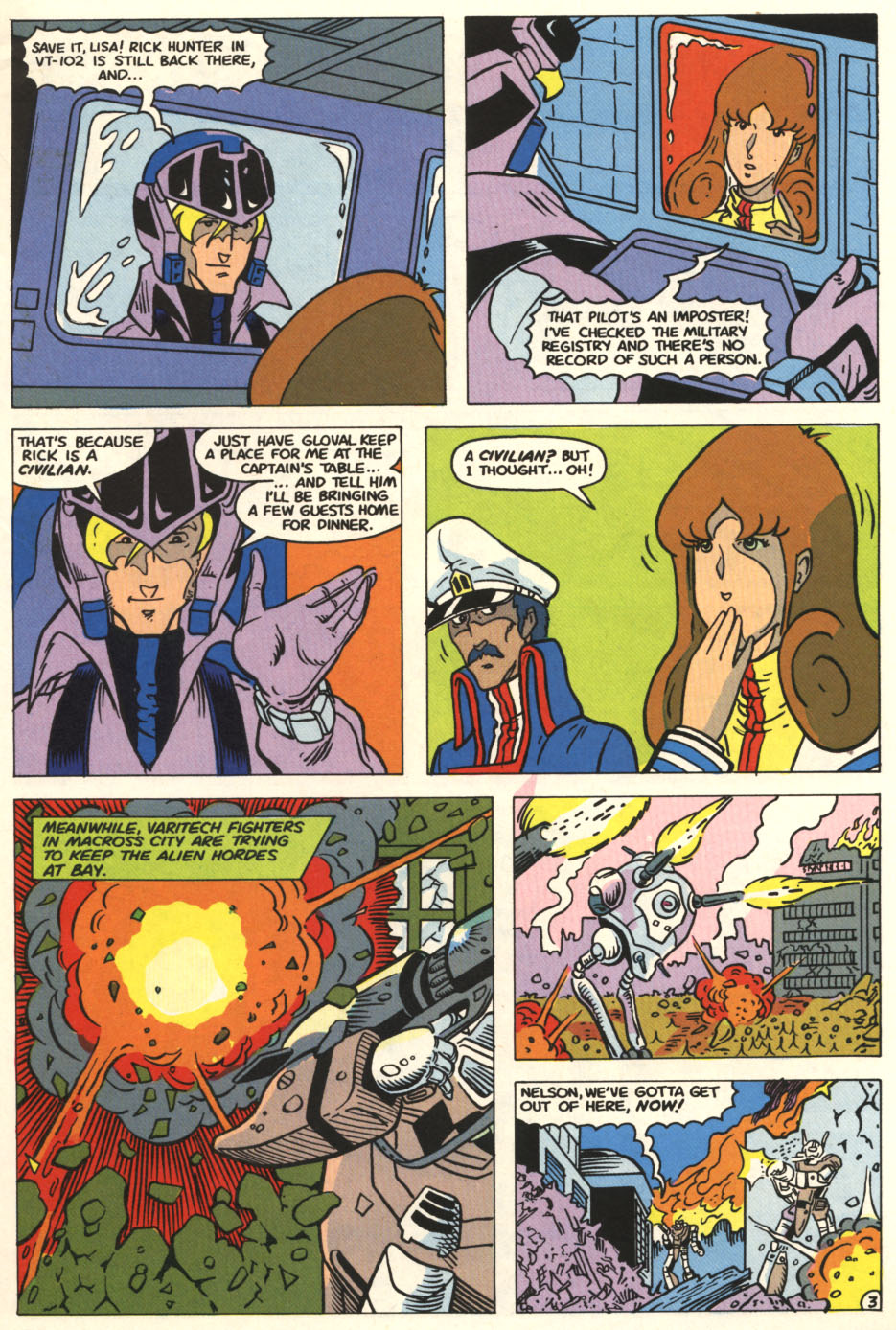Read online Robotech The Macross Saga comic -  Issue #3 - 4