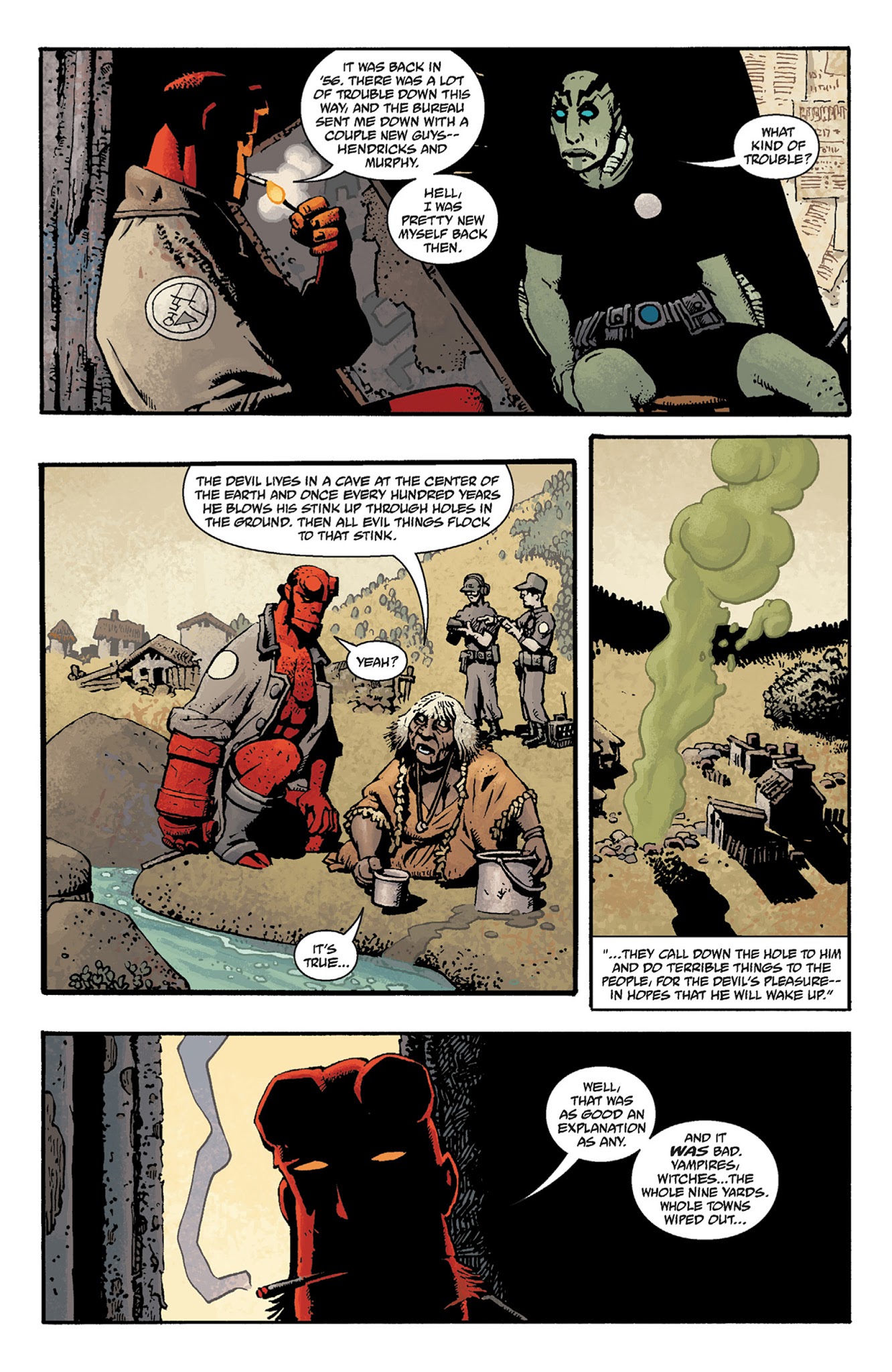 Read online Hellboy: The Bride Of Hell  and Others comic -  Issue # TPB - 14