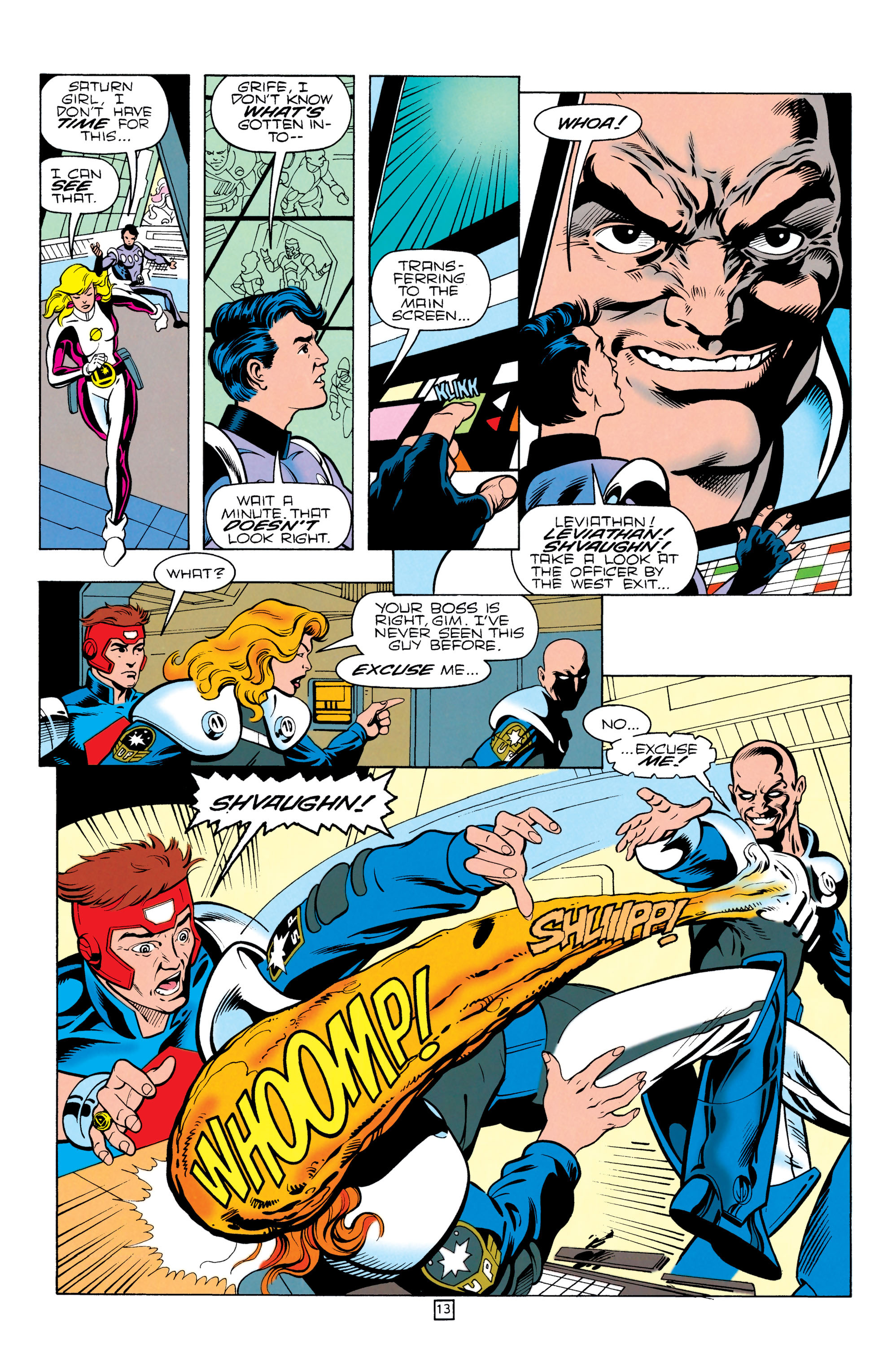 Read online Legionnaires comic -  Issue #25 - 14
