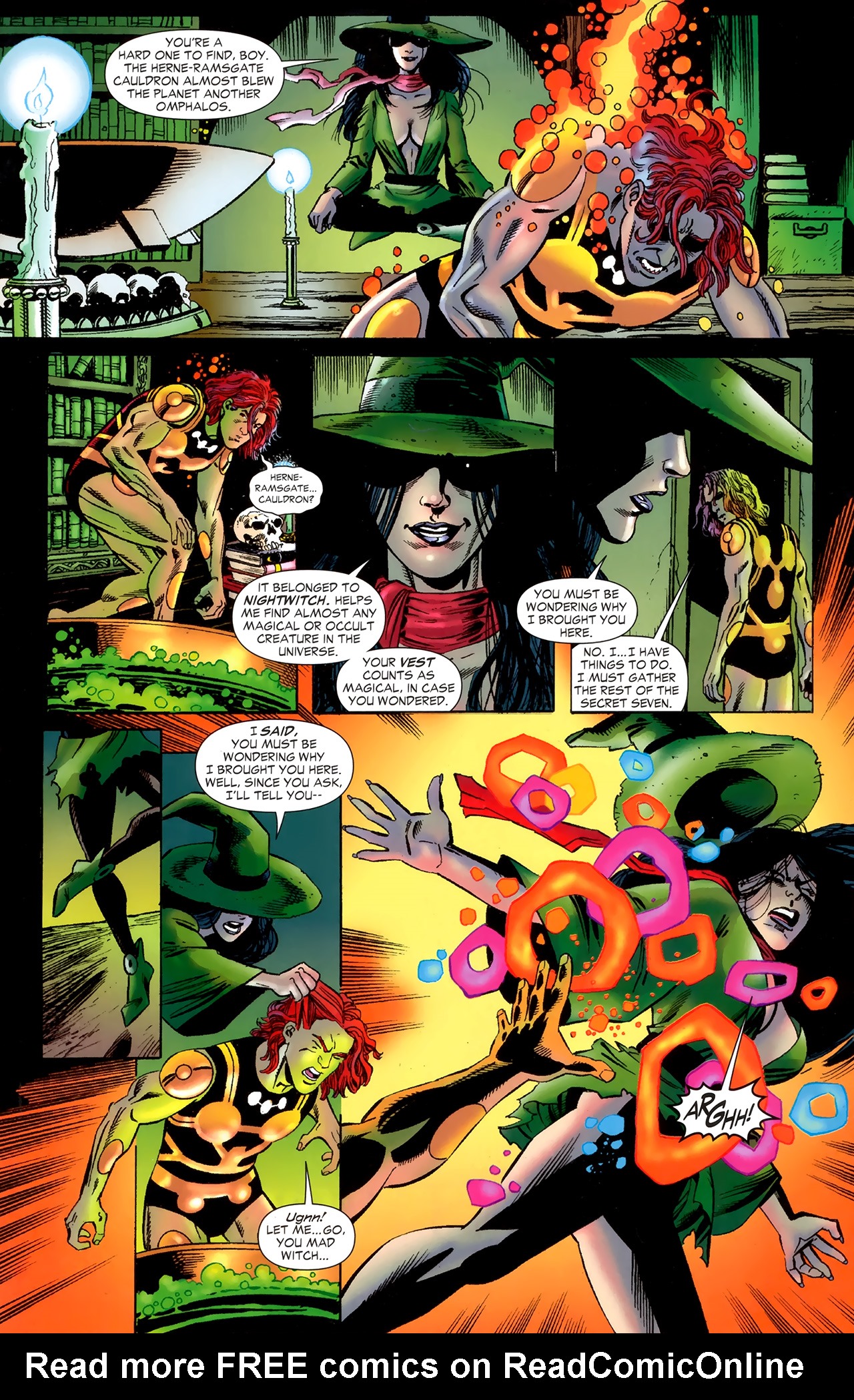 Read online Flashpoint: Secret Seven comic -  Issue #1 - 17