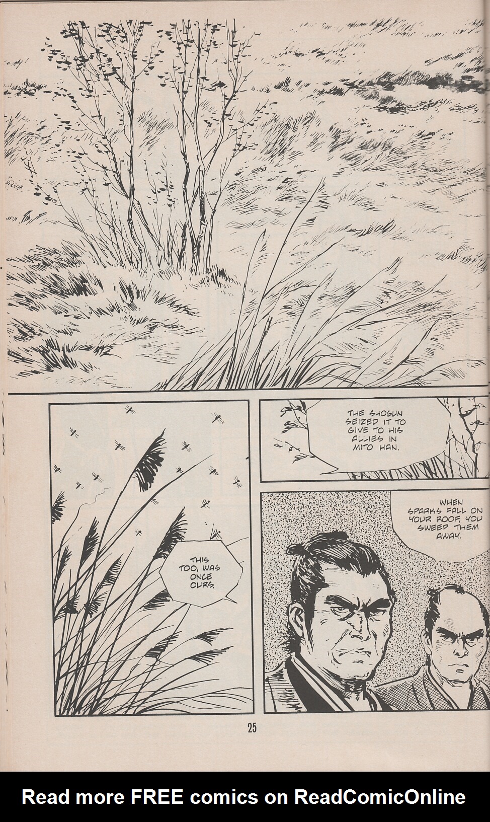 Read online Lone Wolf and Cub comic -  Issue #20 - 31