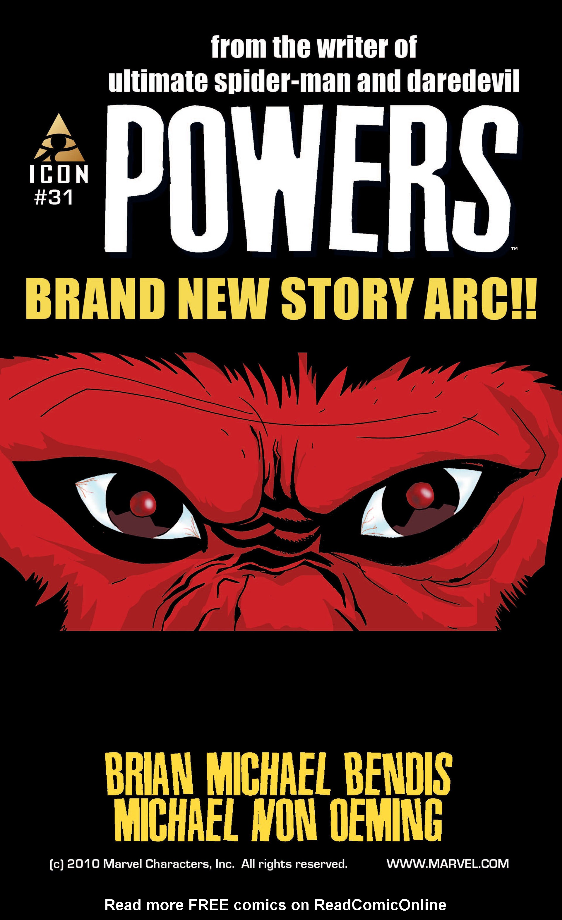 Read online Powers (2000) comic -  Issue #31 - 1