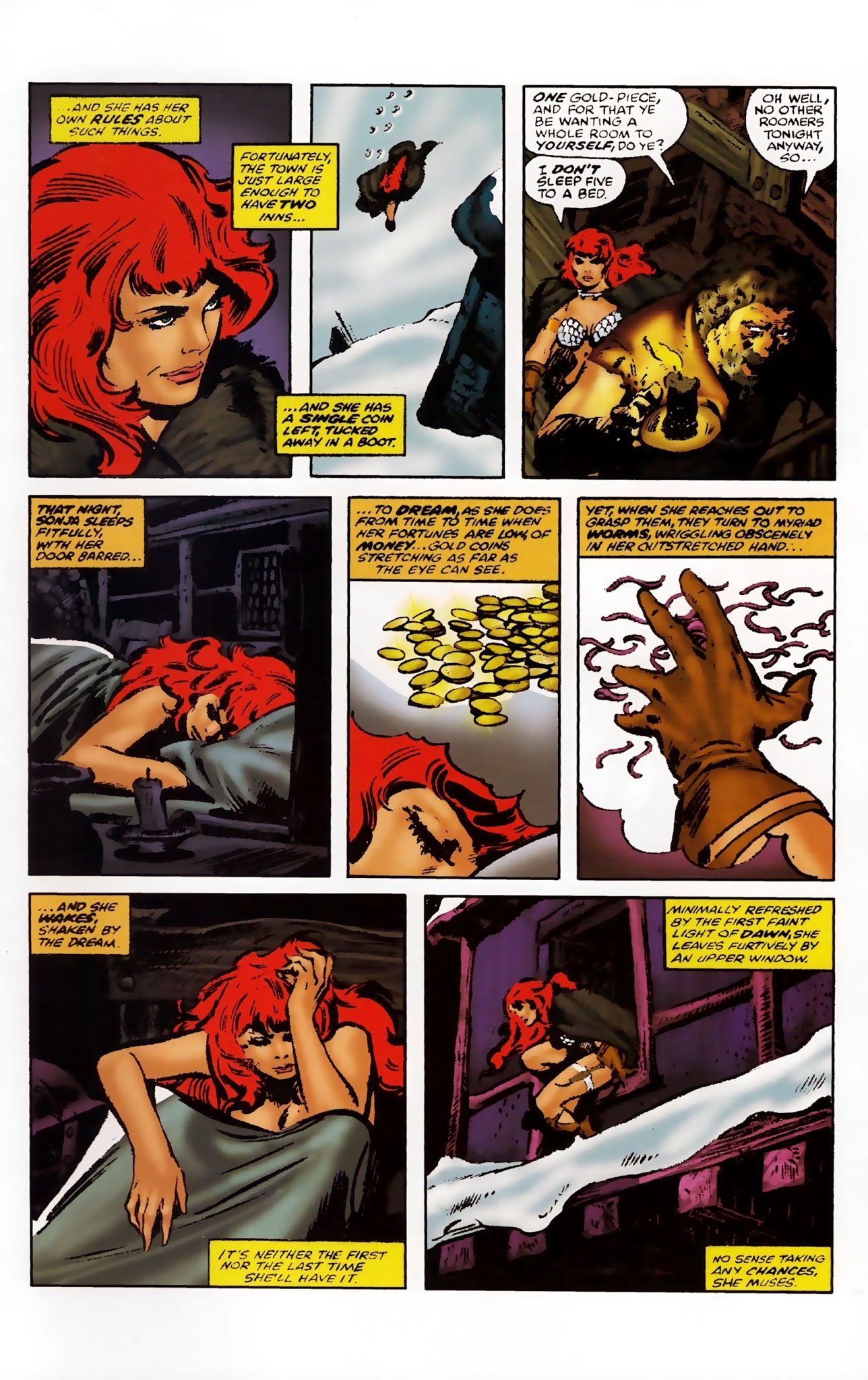 Read online The Adventures of Red Sonja comic -  Issue # TPB 3 - 131