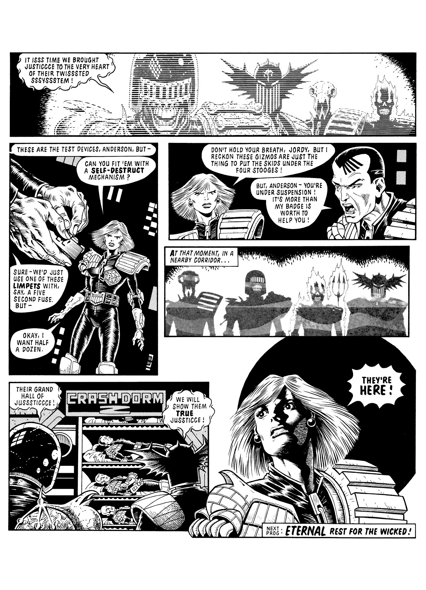 Read online Judge Anderson: The Psi Files comic -  Issue # TPB 1 - 41